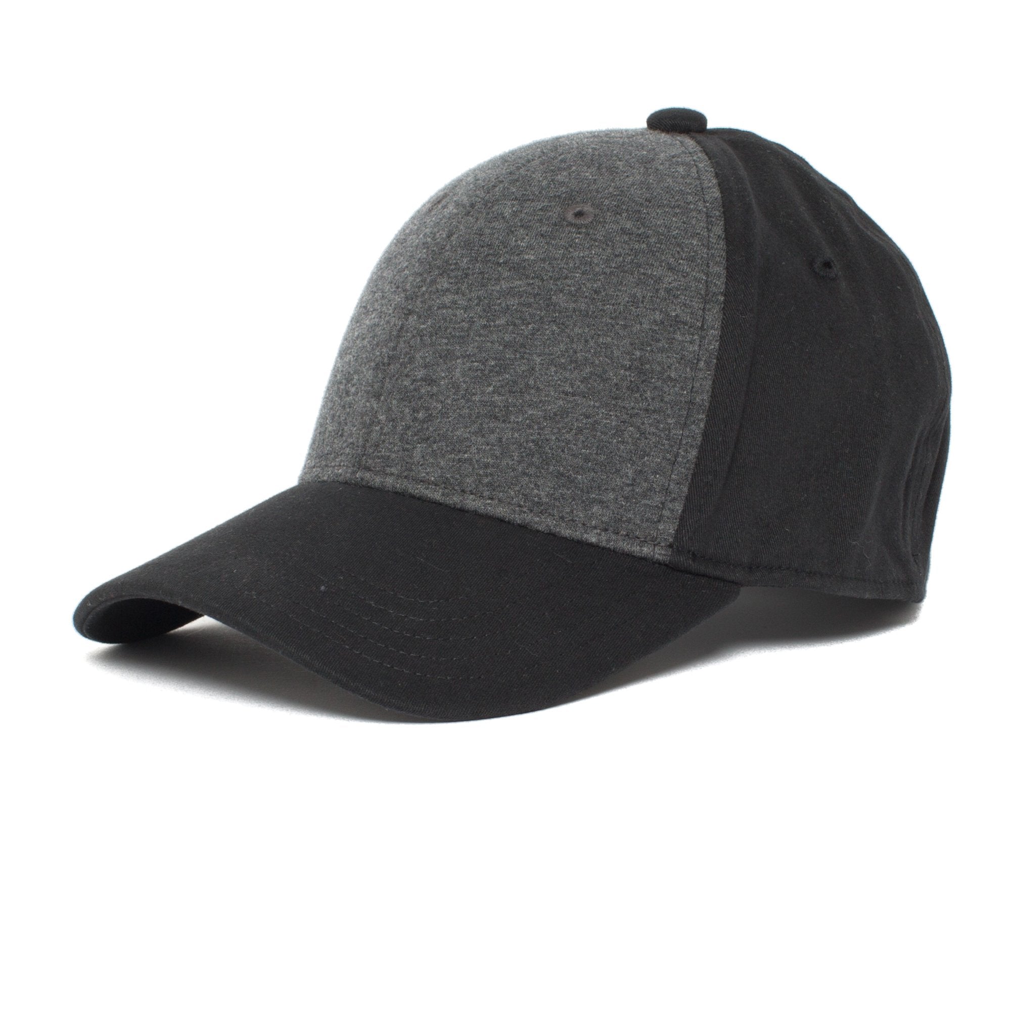 Goorin Bros. for the win cotton 6 panel fitted baseball cap Charcoal left side view