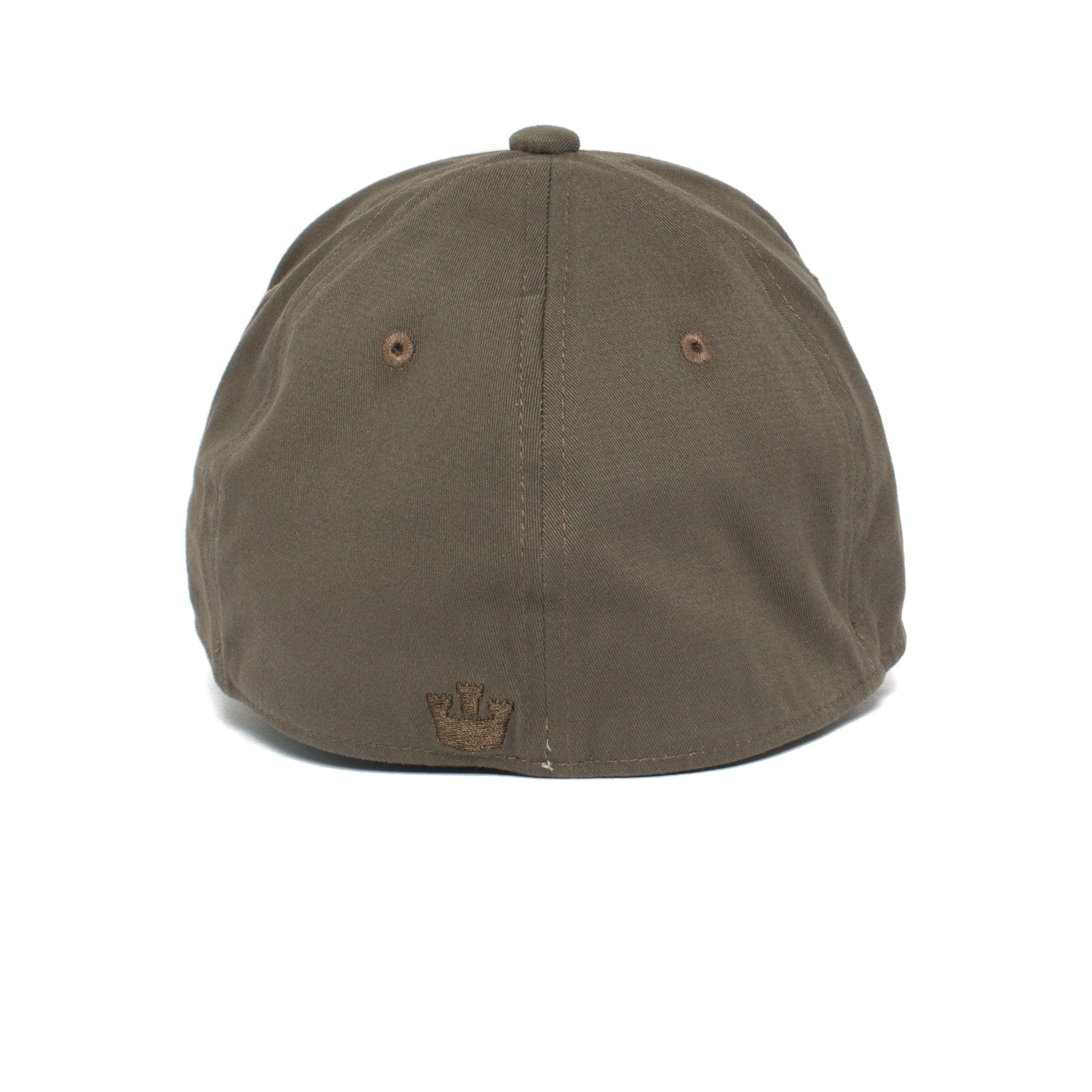 Goorin Bros. for the win cotton 6 panel fitted baseball cap Creme back view