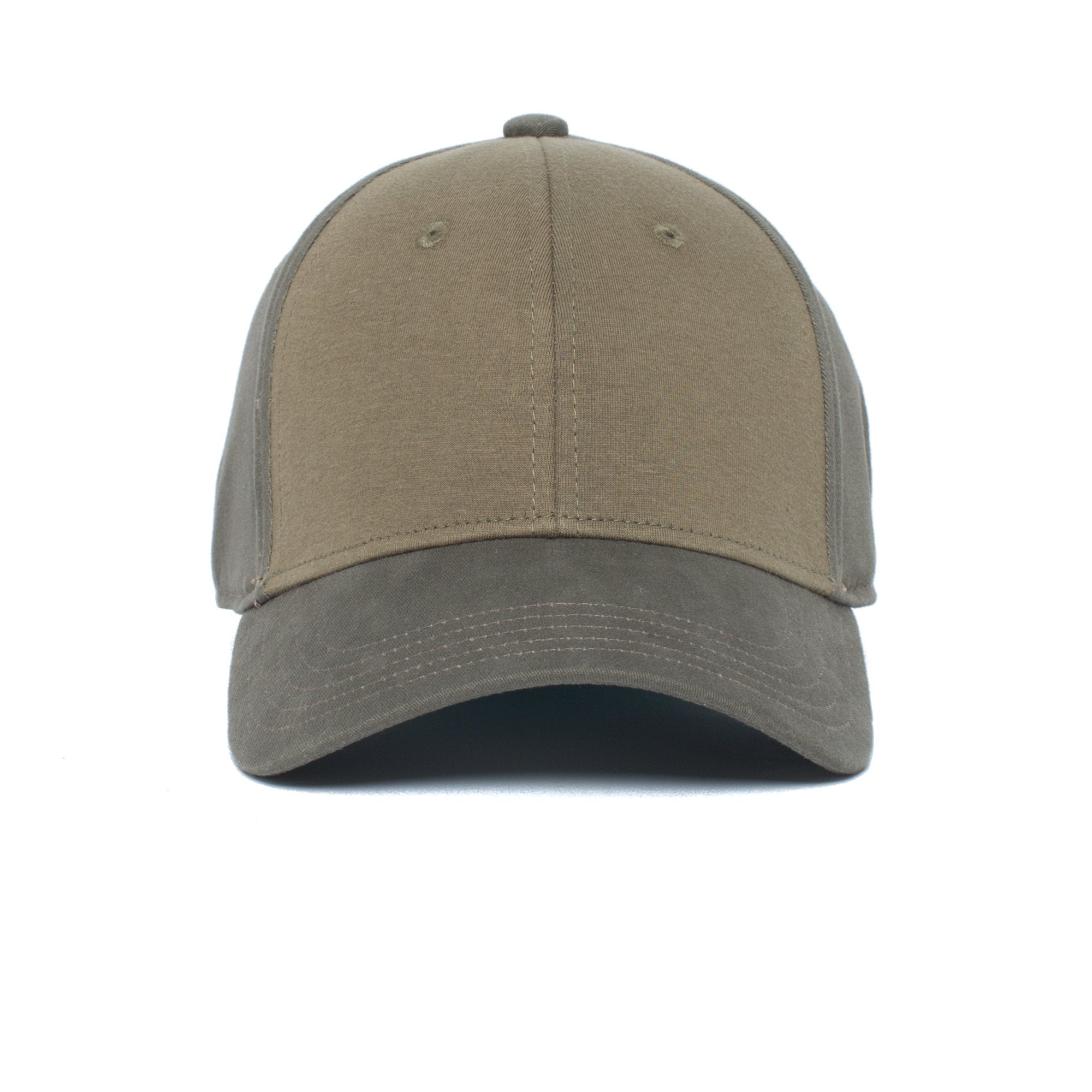 Goorin Bros. for the win cotton 6 panel fitted baseball cap Olive front view