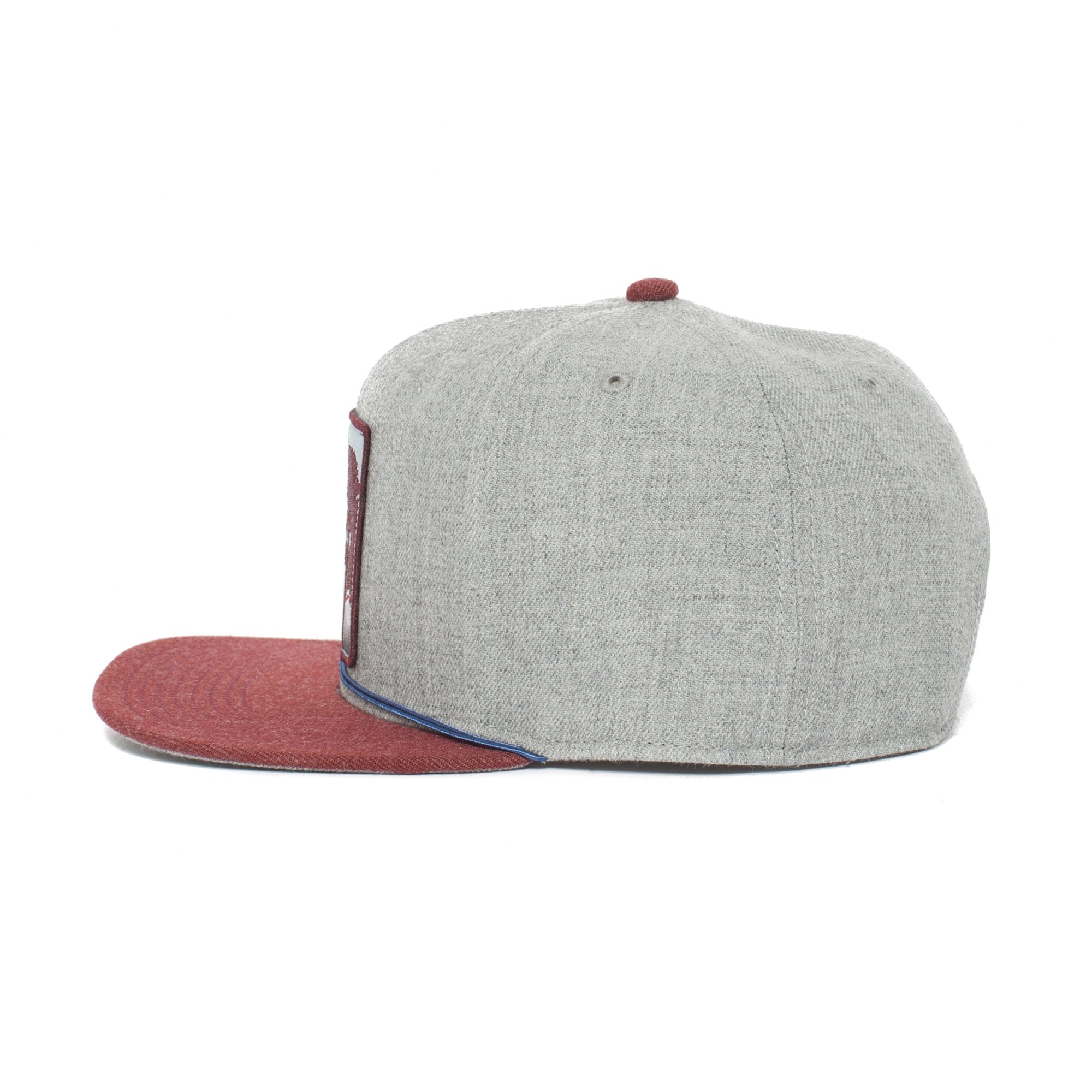 Goorin Bros. slow it down acrylic 6 panel baseball cap Wine side view