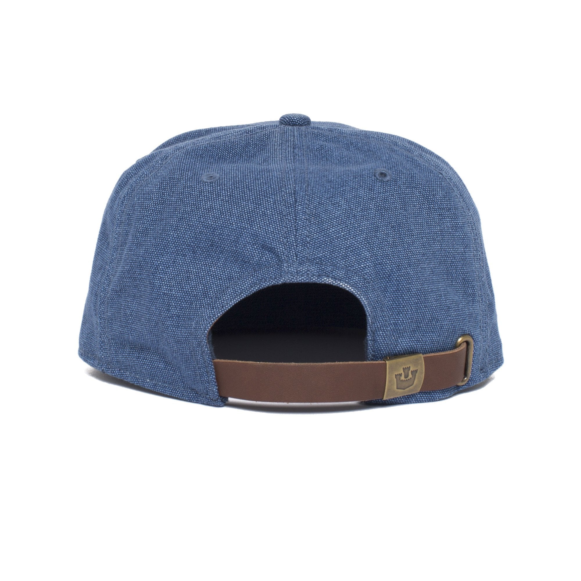 Goorin Bros. meeting street cotton flat brim baseball cap Blue back view