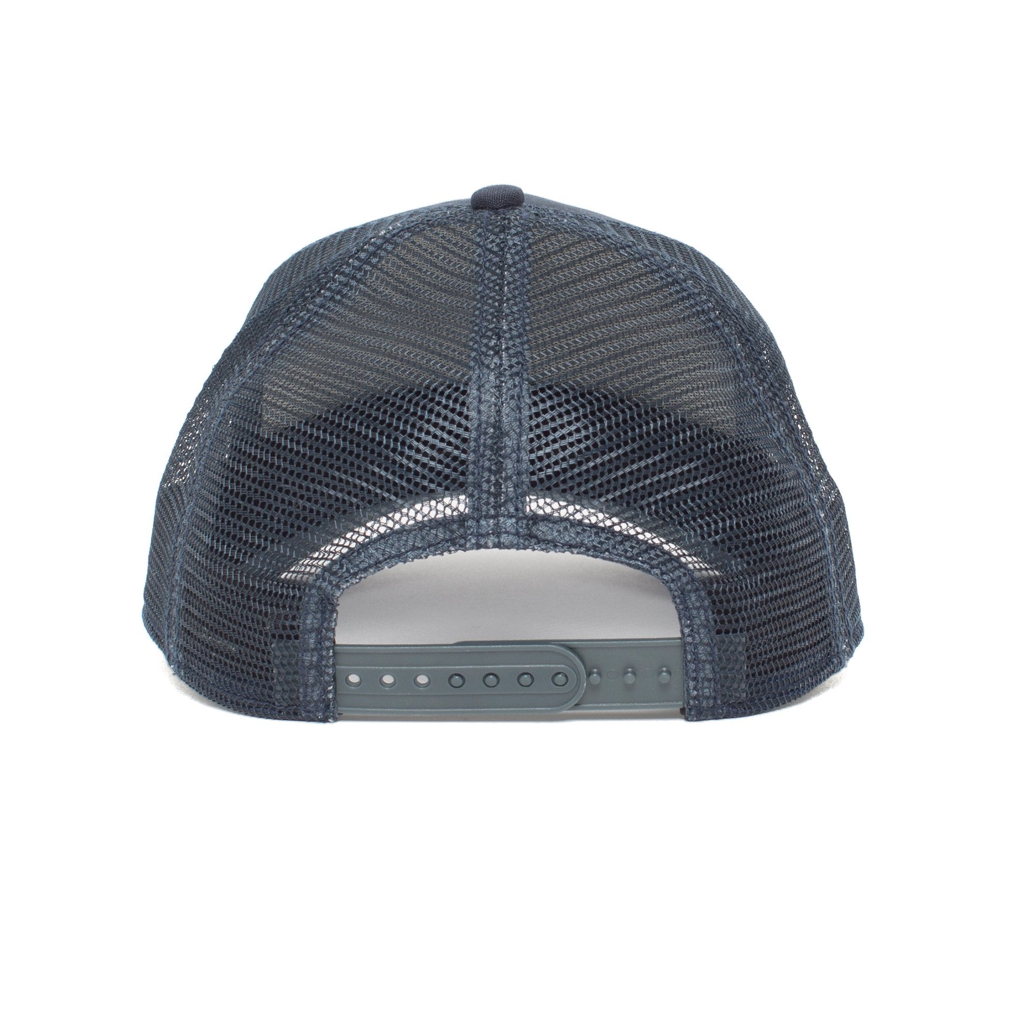 Goorin Bros. elephant 5 panel trucker baseball cap Navy back view