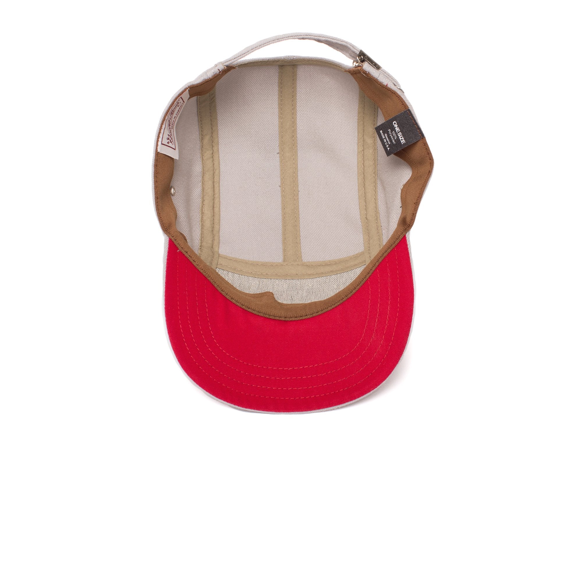 Goorin Bros. downpour acrylic camp cap cap Grey under view
