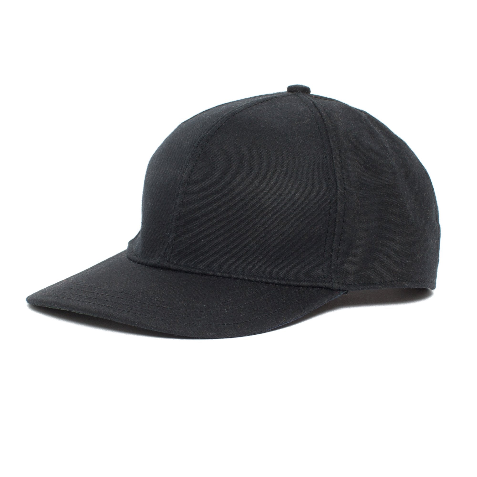 Goorin Bros. shelter island cotton 6 panel baseball cap Black left side view