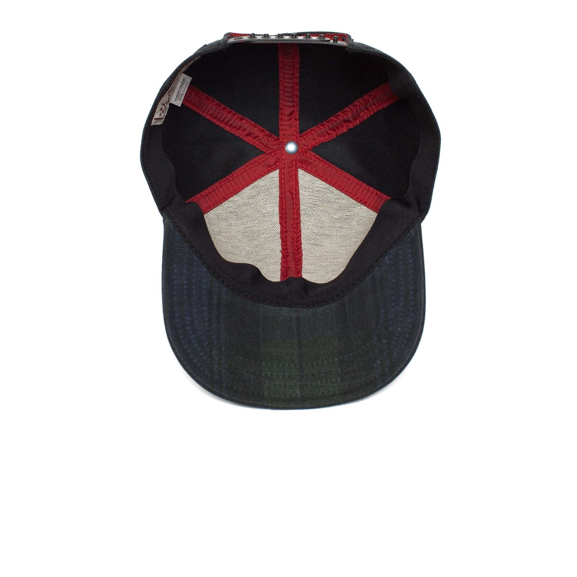 Goorin Bros. shelter island cotton 6 panel baseball cap Black under view