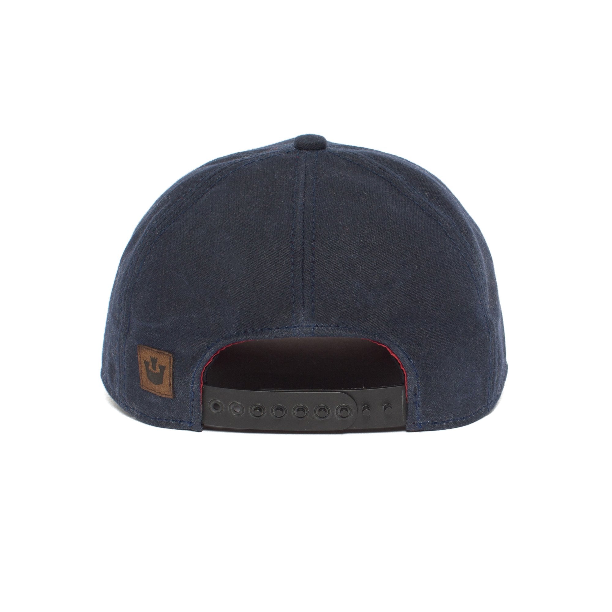 Goorin Bros. shelter island cotton 6 panel baseball cap Navy back view