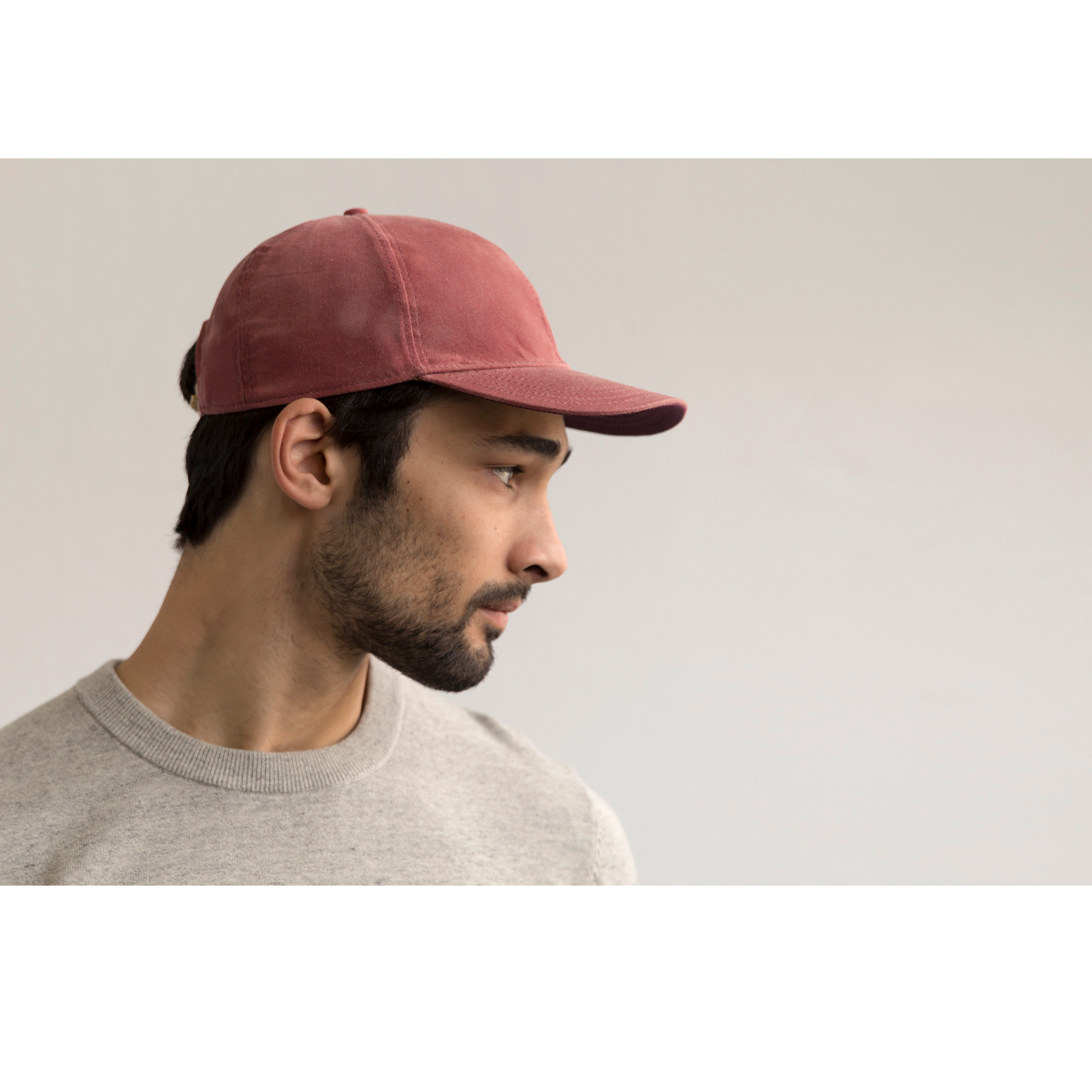 Goorin Bros. shelter island cotton 6 panel baseball cap Red mens styling