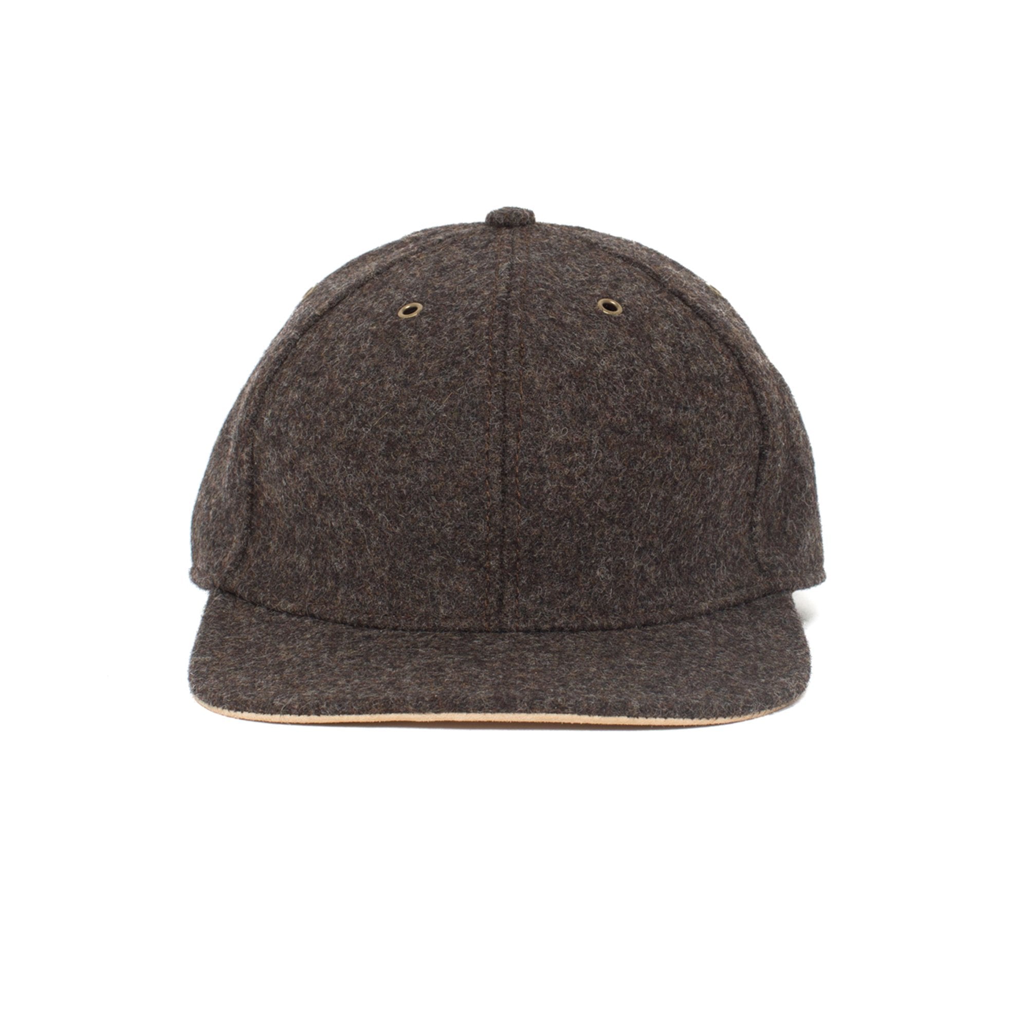 Goorin Bros. northside wool blend 6 panel baseball cap Brown front view
