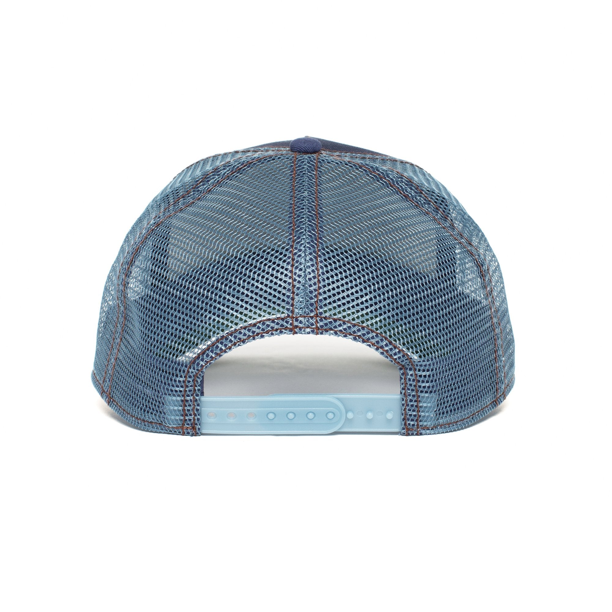Goorin Bros. flying eagle cotton 5 panel baseball cap Navy back view