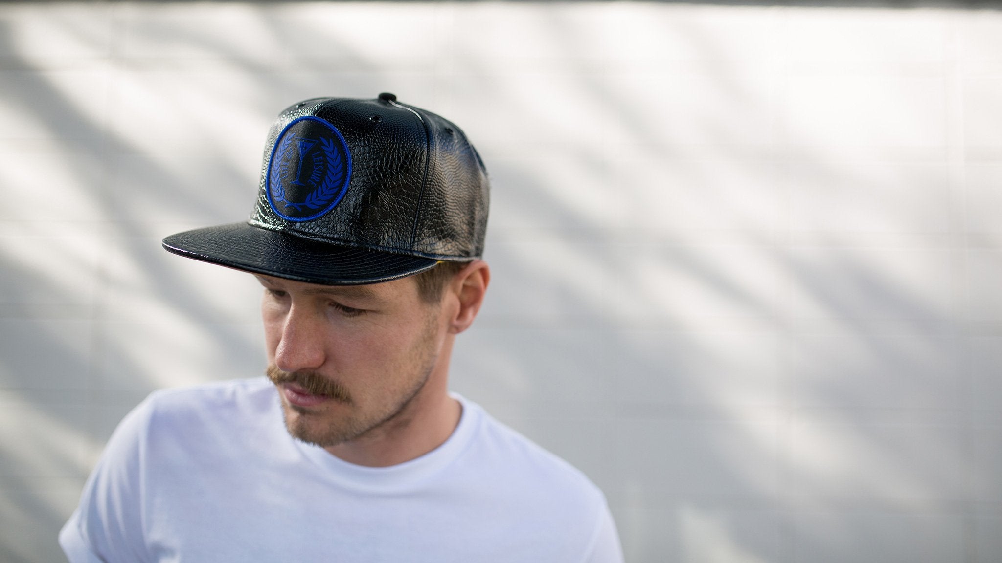 Goorin Bros. soggy dollar pu baseball cap Black hero shot on male model