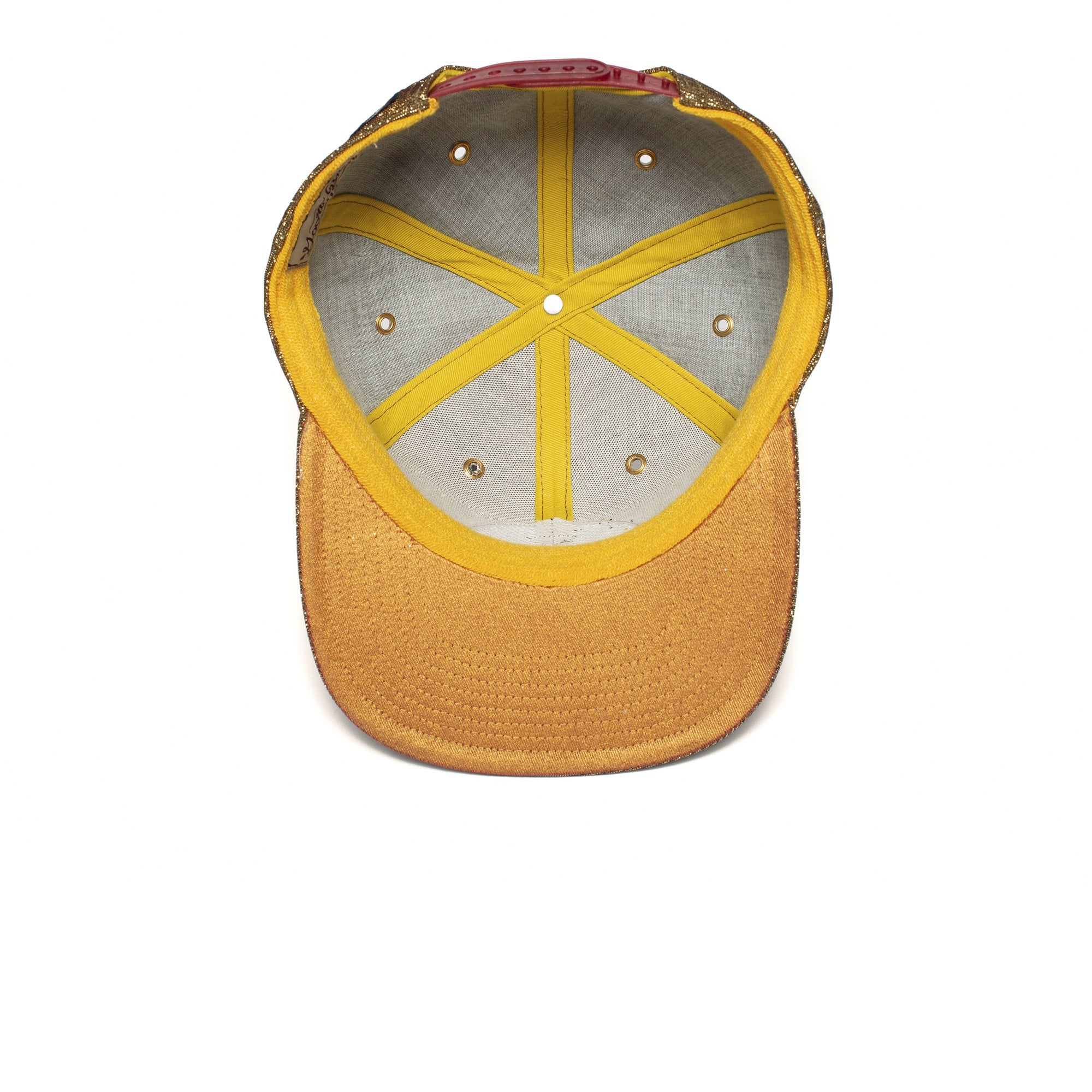 Goorin Bros. gold mind pu baseball cap Gold under view