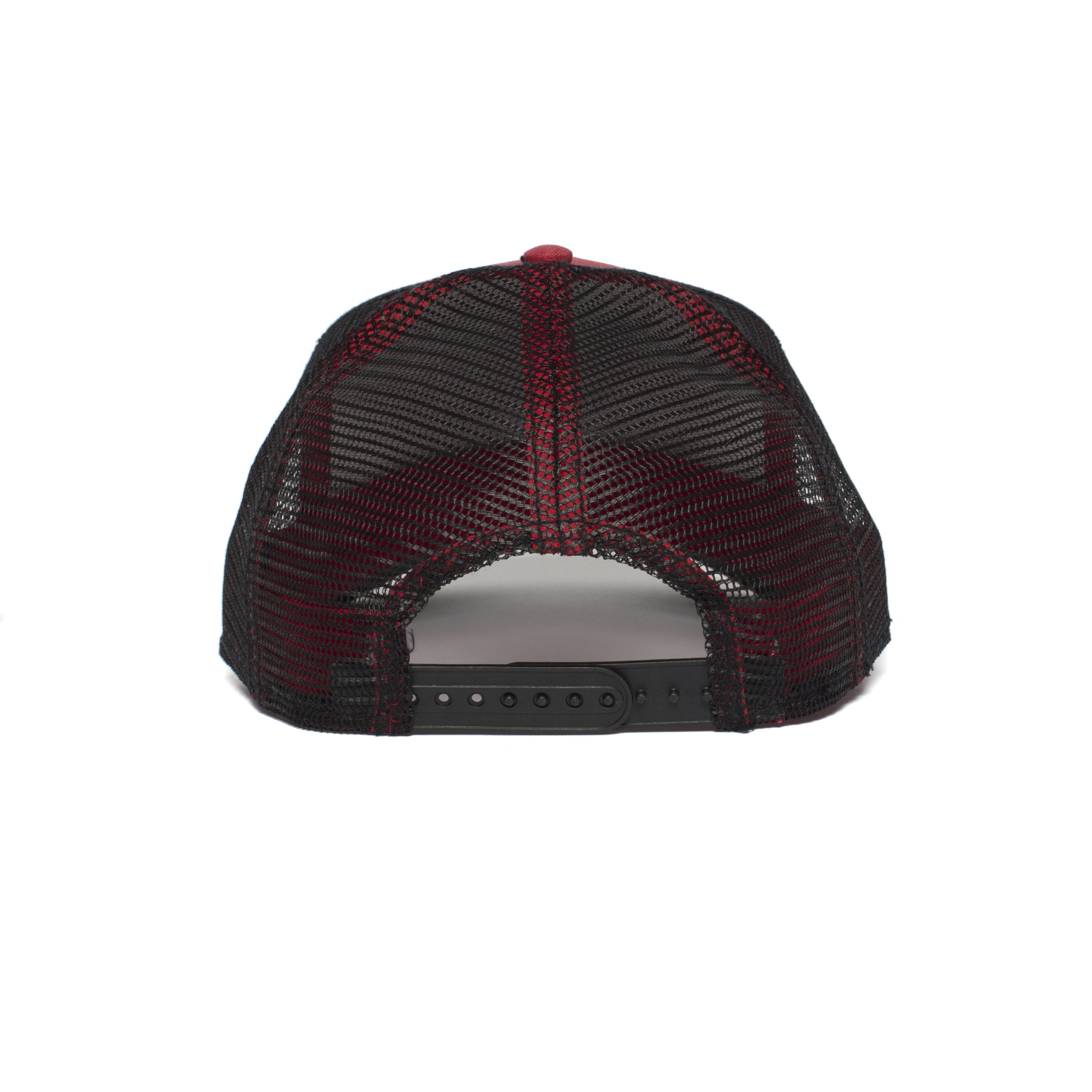 Goorin Bros. plucker baseball cap Red back view