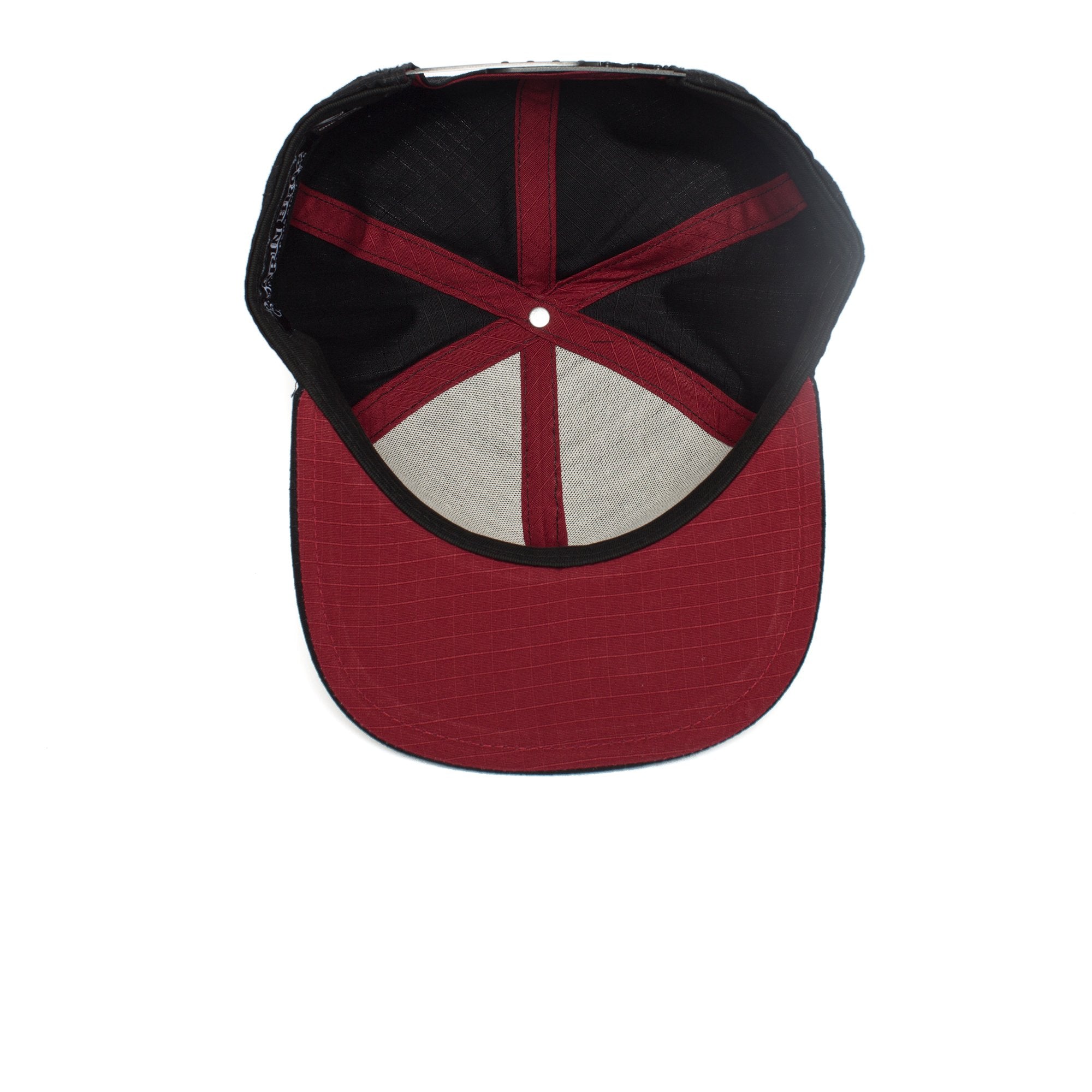 Goorin Bros. local spot cotton flat brim baseball cap Black under view