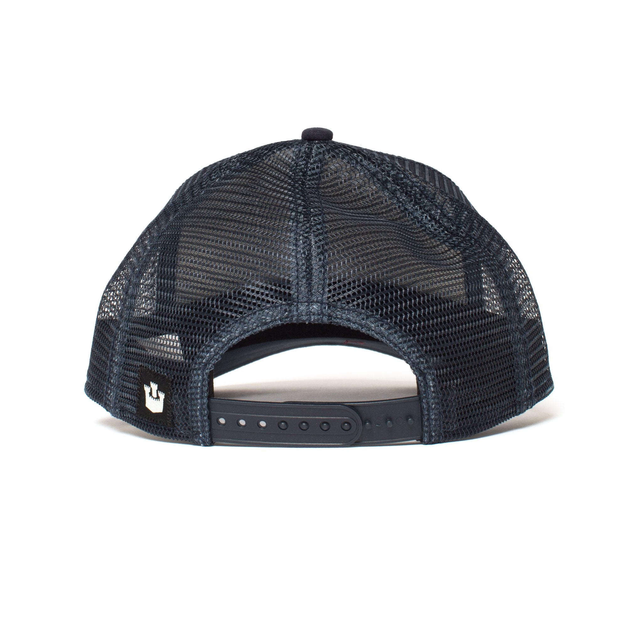 Goorin Bros. wolf baseball cap Navy back view