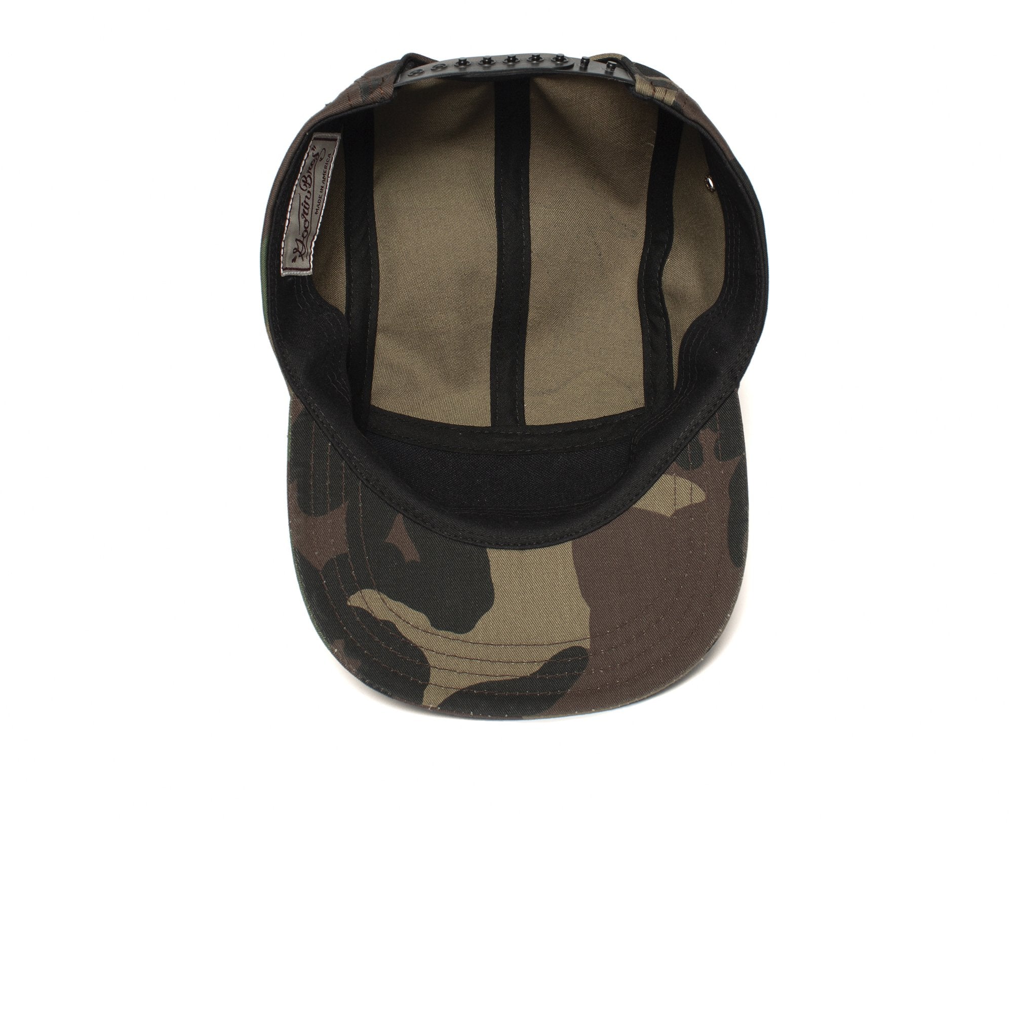 Goorin Bros. out here cotton camp cap cap Camouflage under view