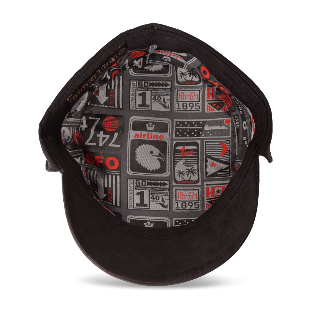 Goorin Bros. Hawker Olive baseball under view