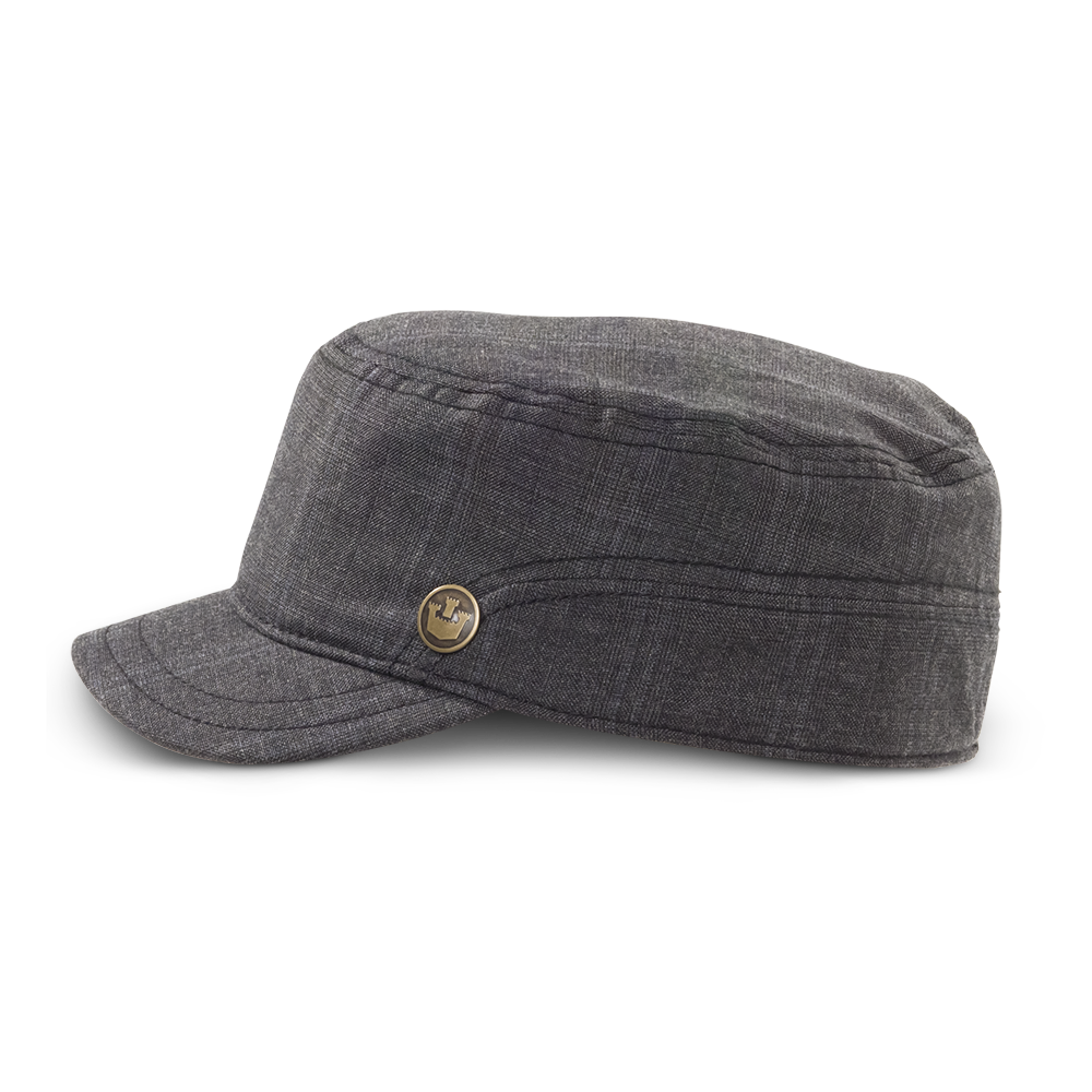 Goorin Bros. Mark Healy Charcoal baseball left side view