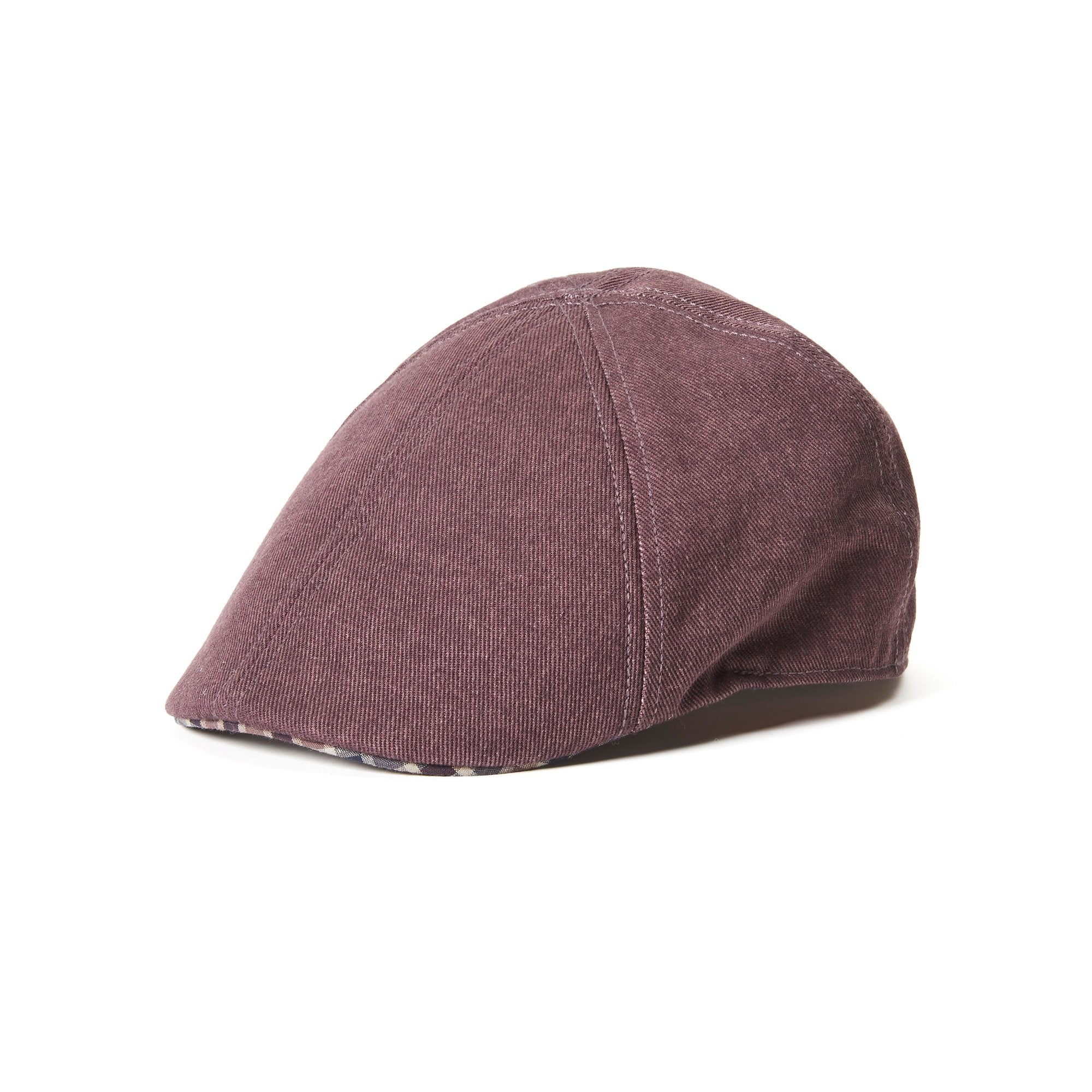 Goorin Bros. north ave beach cotton duckbill flatcap Purple left side view