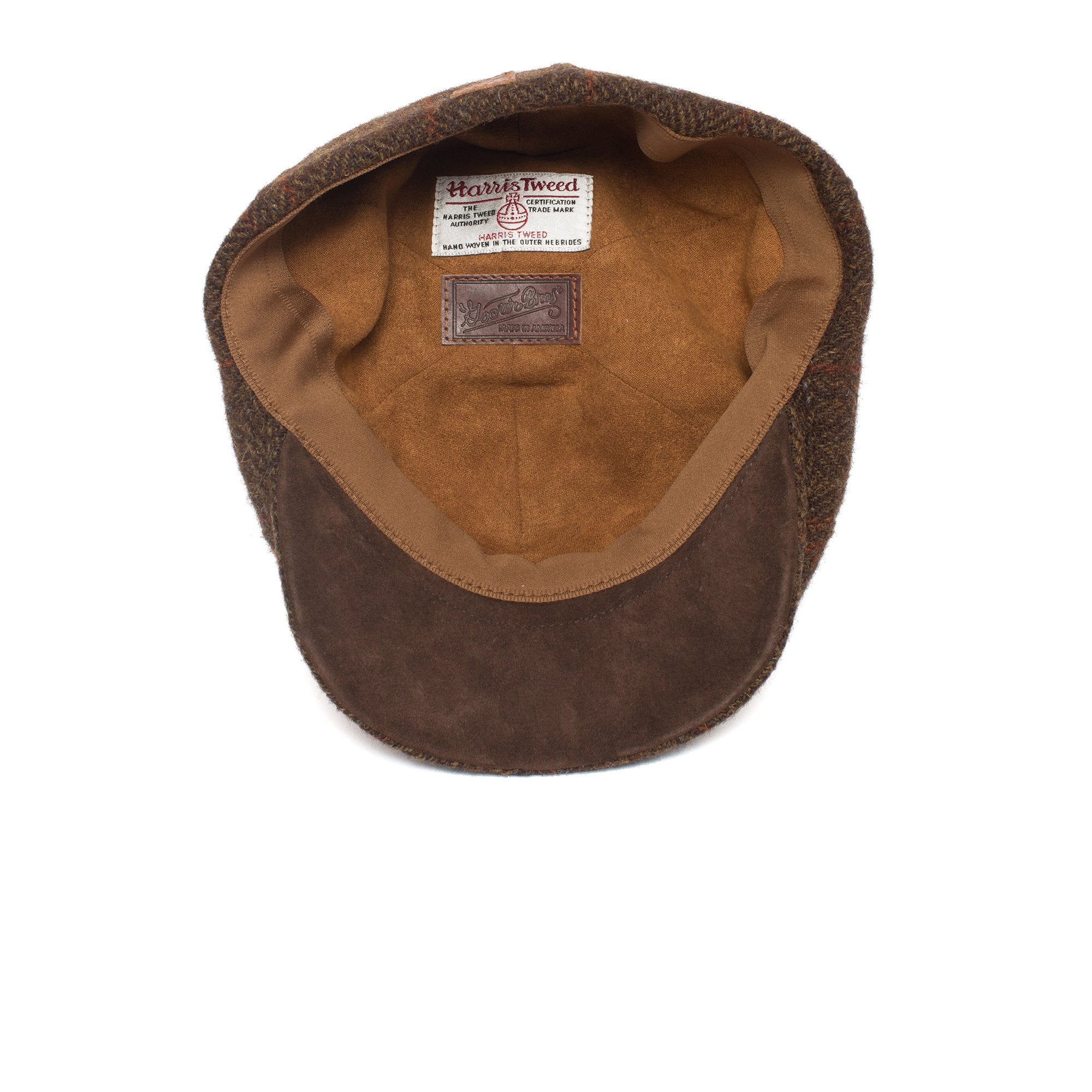 Goorin Bros. tradition wool blend ivy flatcap Brown under view