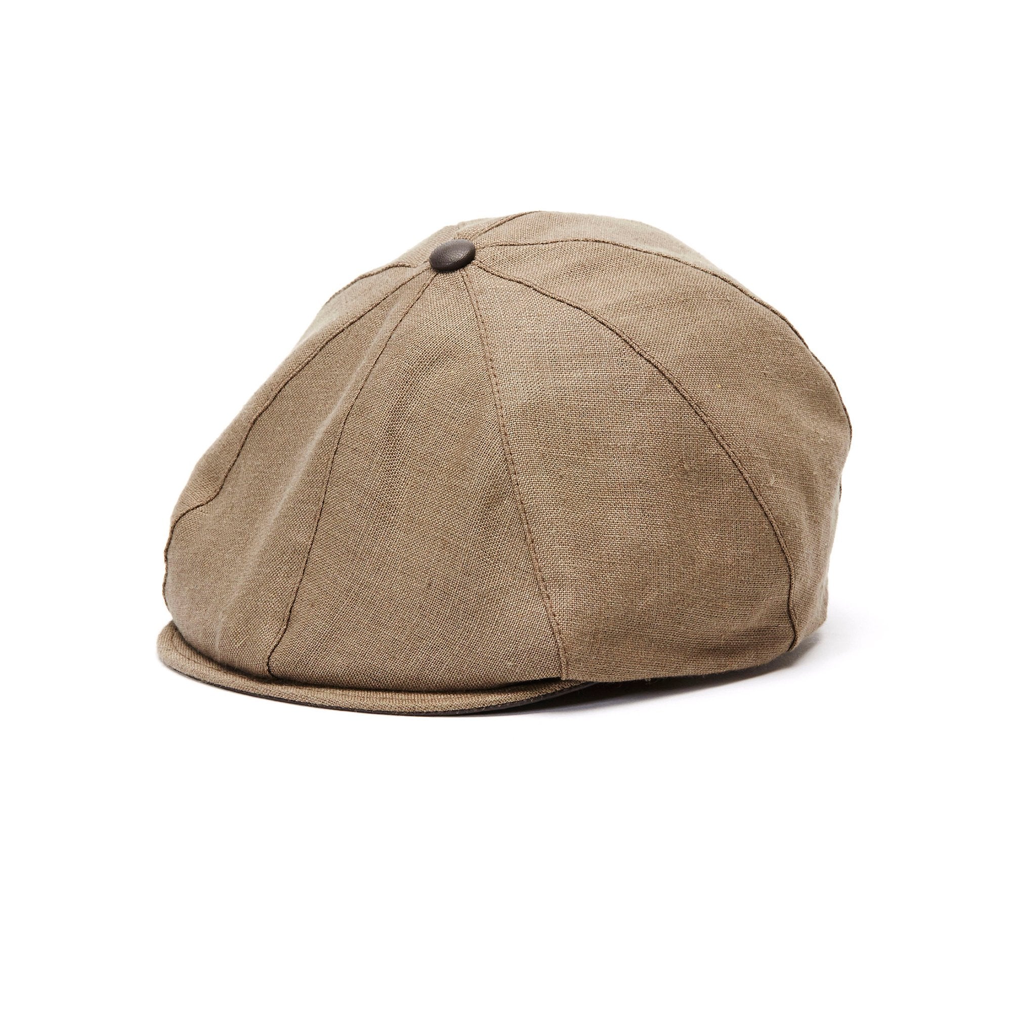 Goorin Bros. mr cohen linen gatsby flatcap Khaki left side view