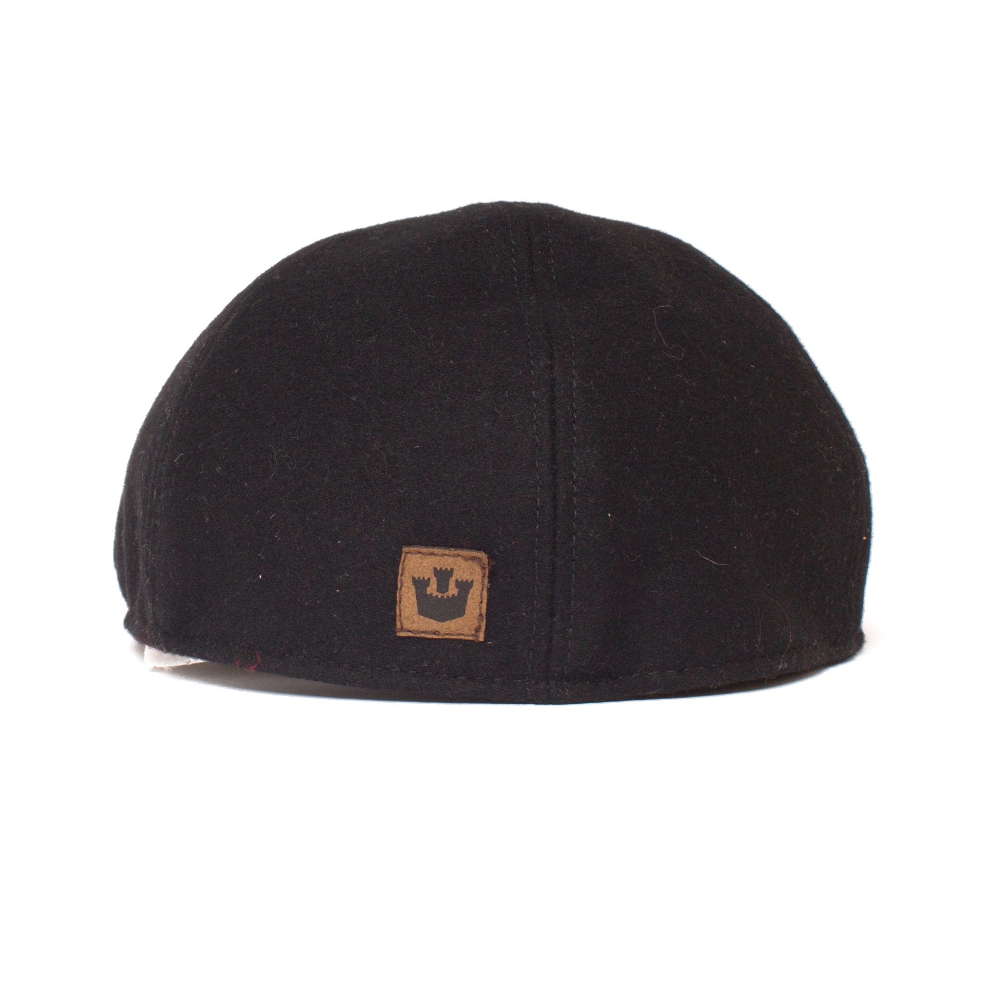 Goorin Bros. sweet dreams wool blend 6 panel ivy flatcap Black back view
