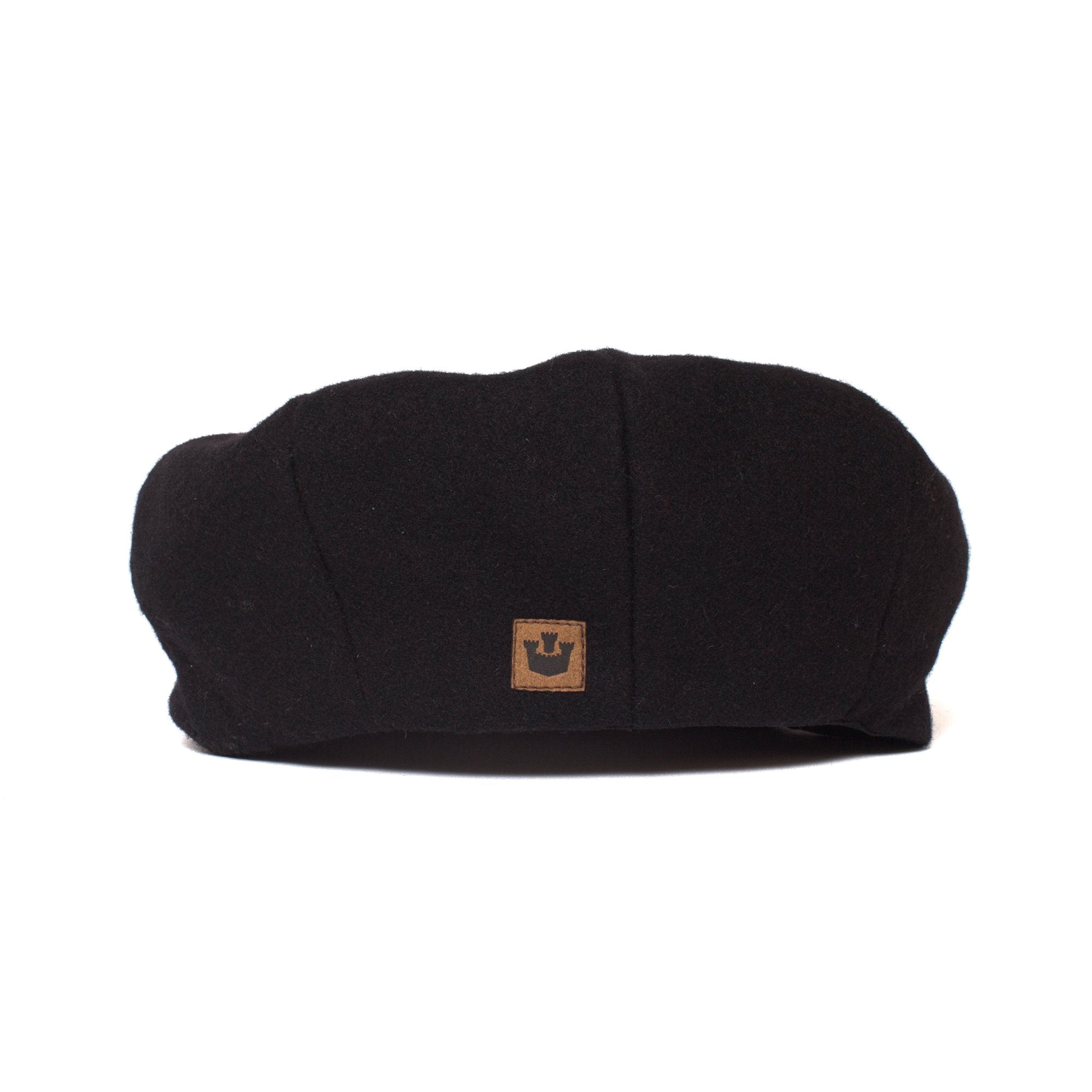 Goorin Bros. mr hammer wool blend gatsby flatcap Black back view