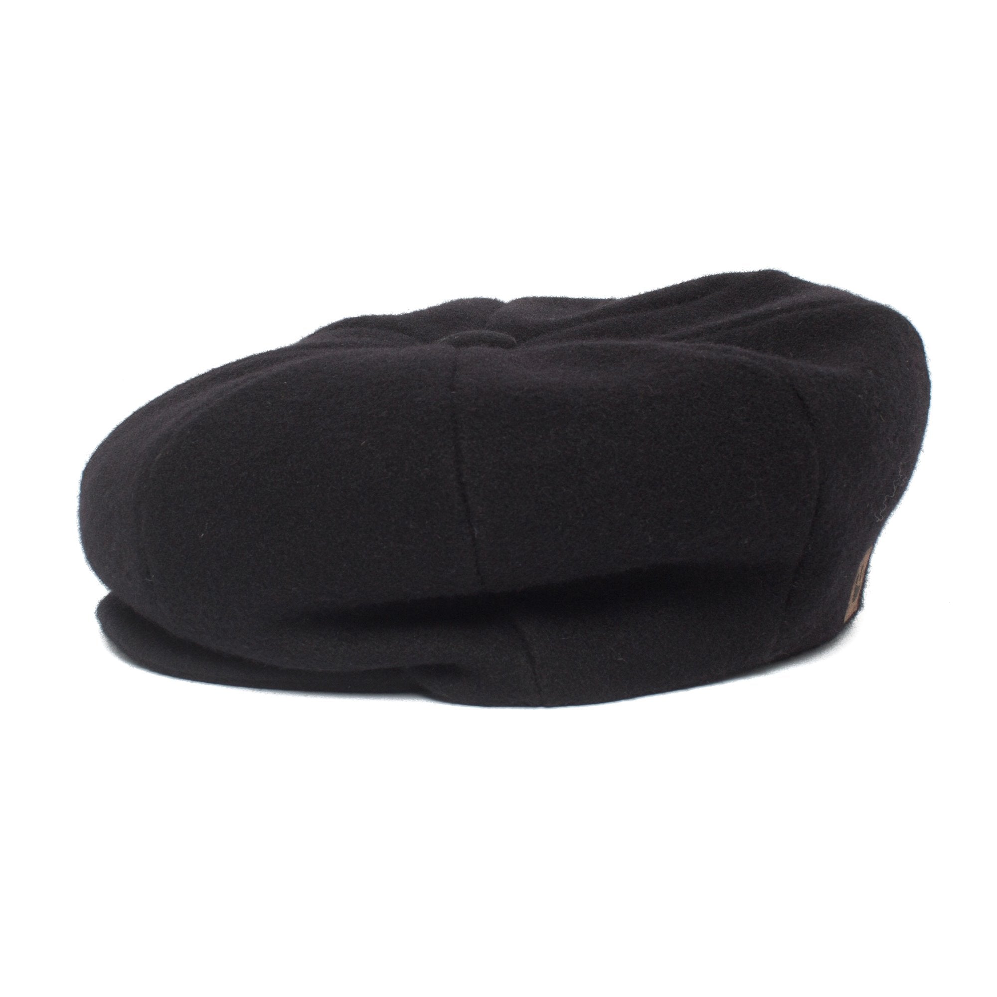 Goorin Bros. mr hammer wool blend gatsby flatcap Black side view
