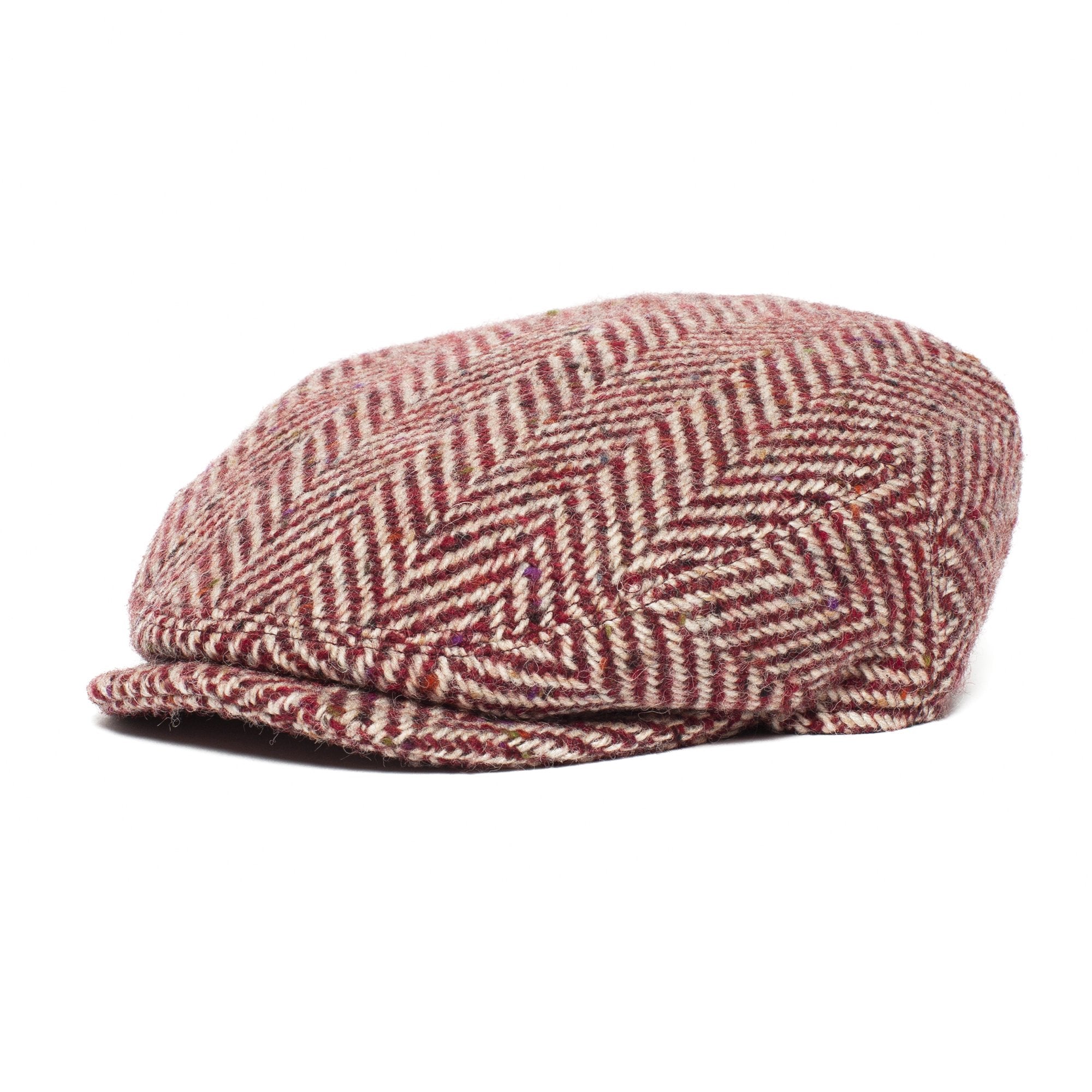 Goorin Bros. filberto wool blend ivy flatcap Red left side view