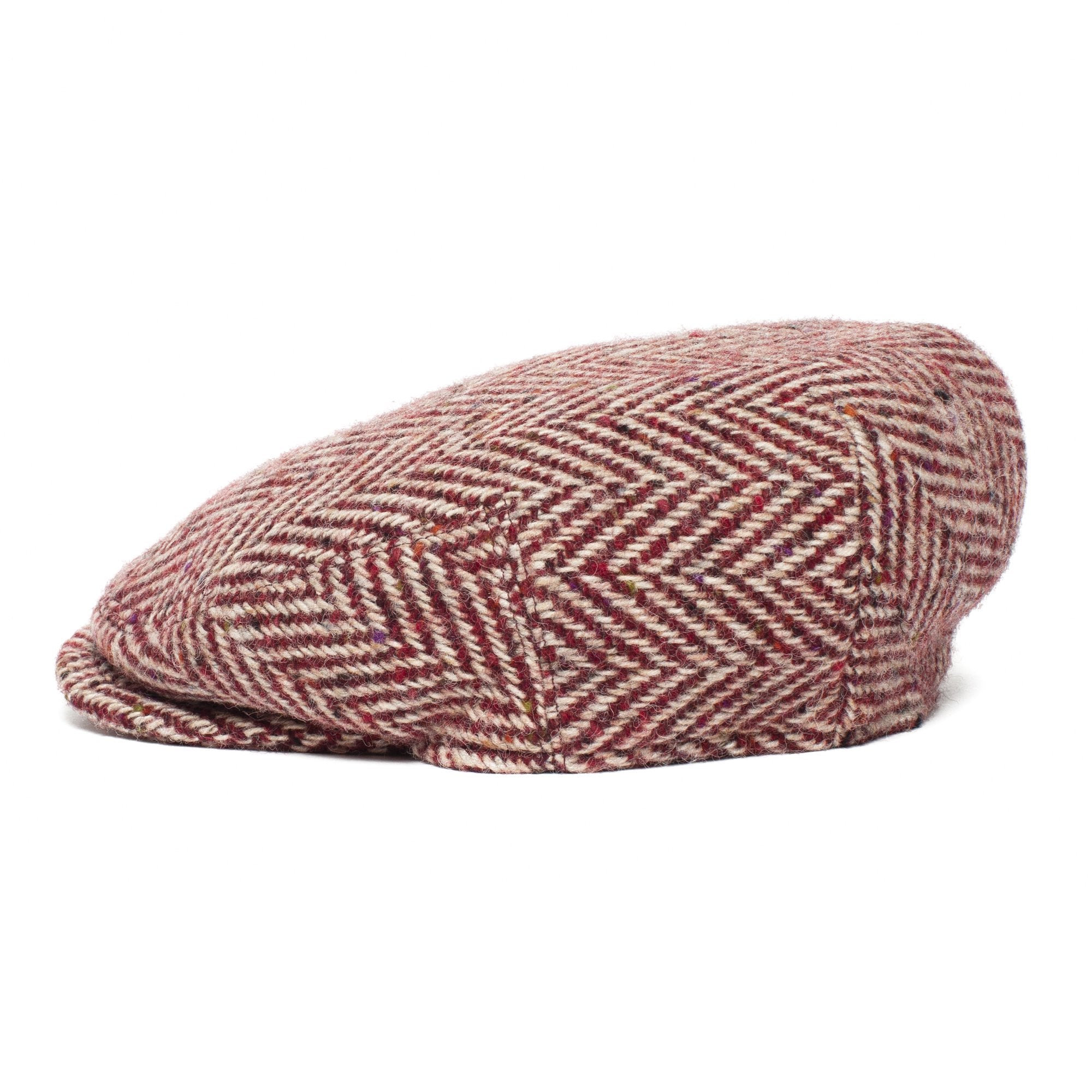 Goorin Bros. filberto wool blend ivy flatcap Red side view