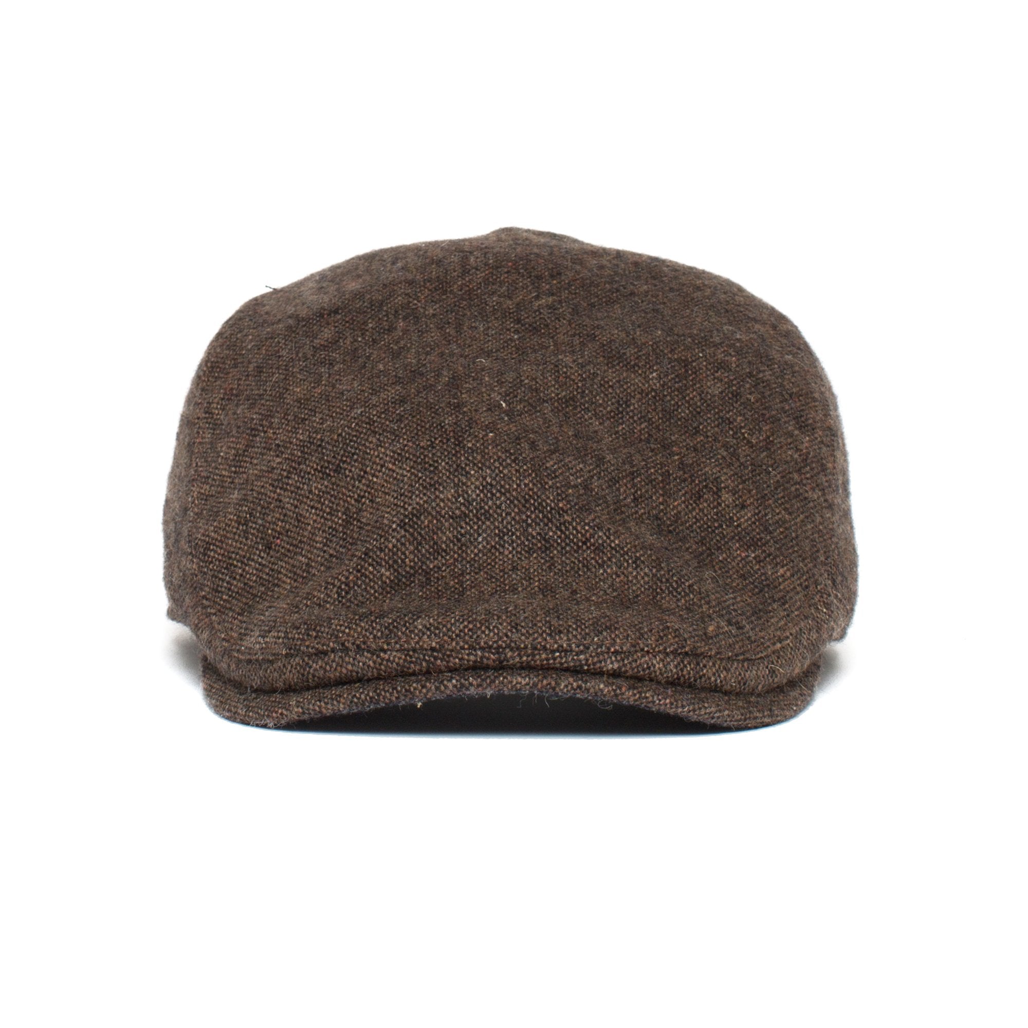 Goorin Bros. liam locke wool blend low profile ivy flatcap Brown front view