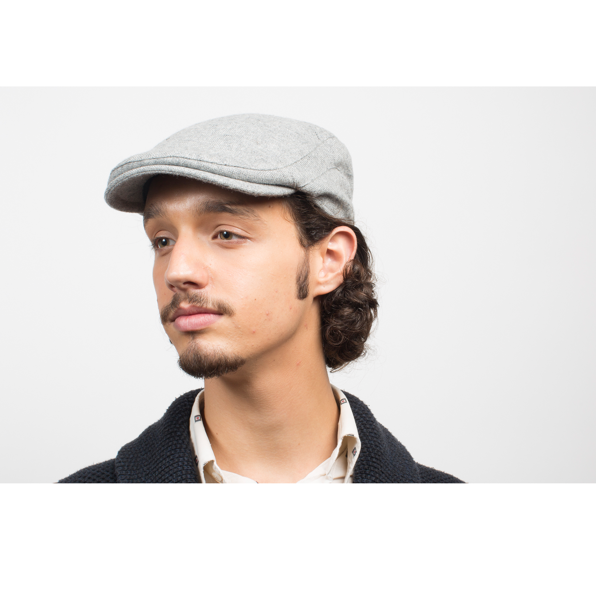 Goorin Bros. liam locke wool blend low profile ivy flatcap Grey mens styling