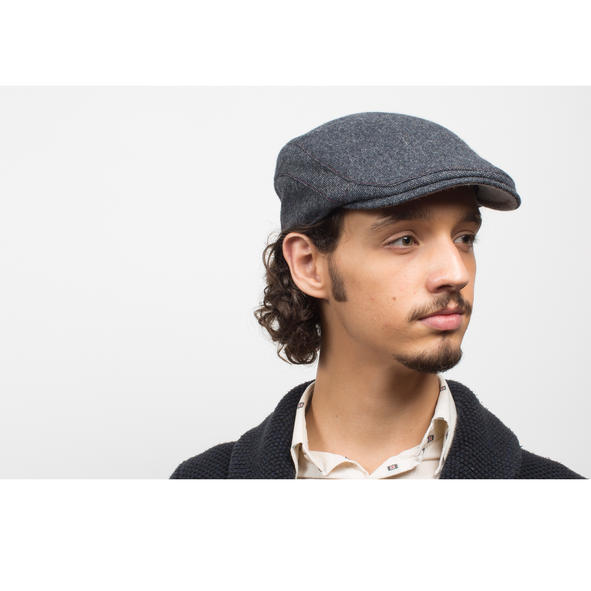 Goorin Bros. Liam Locke Navy Low Profile Ivy mens styling