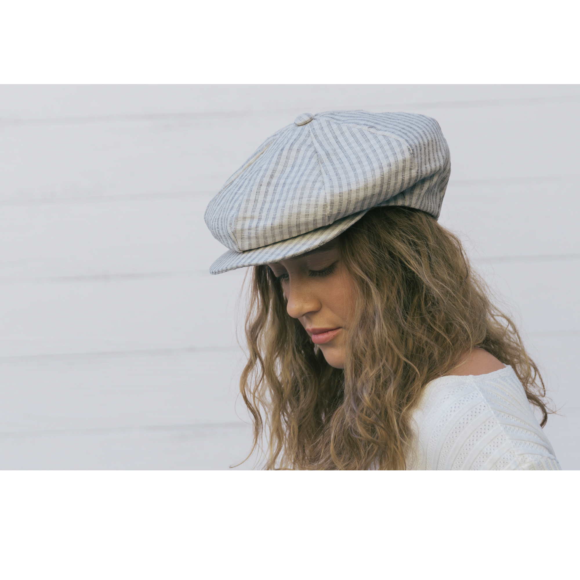 Goorin Bros. Mordecai Tan flatcap womens styling