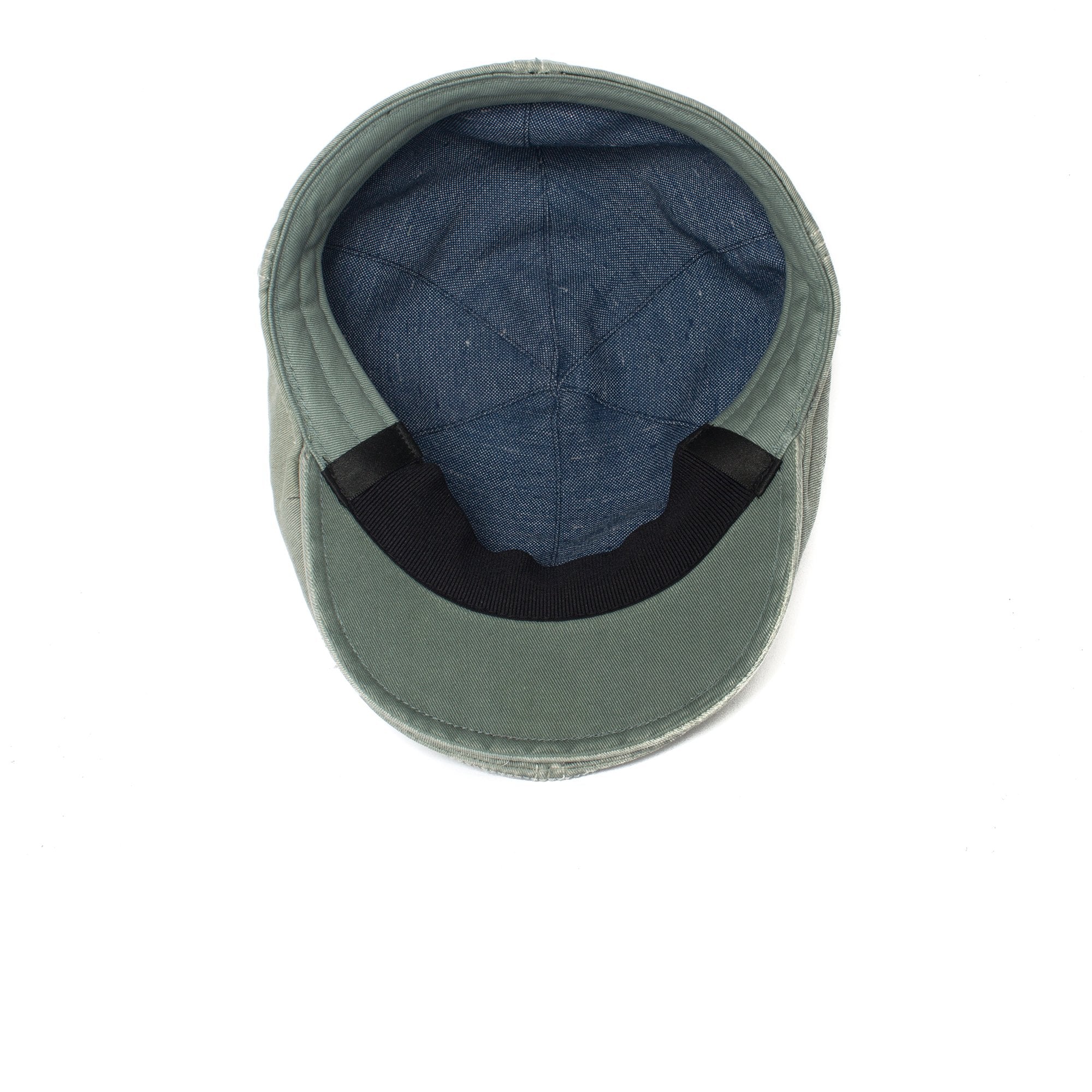 Goorin Bros. take off cotton halo ivy flatcap Sage under view