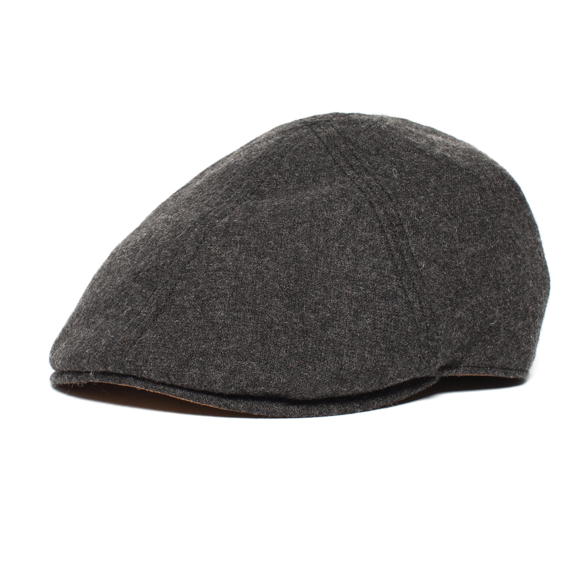 Goorin Bros. andy hamill wool blend 6 panel ivy flatcap Charcoal left side view