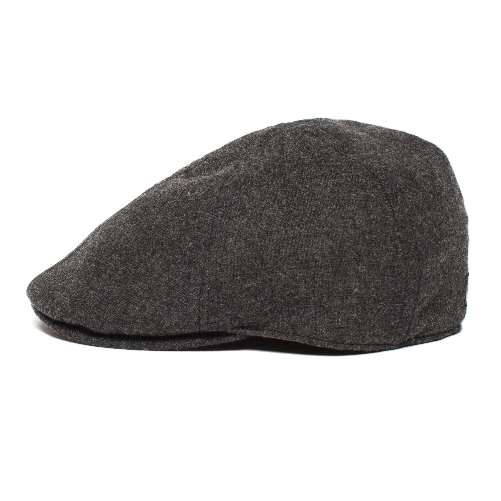 Goorin Bros. andy hamill wool blend 6 panel ivy flatcap Charcoal side view