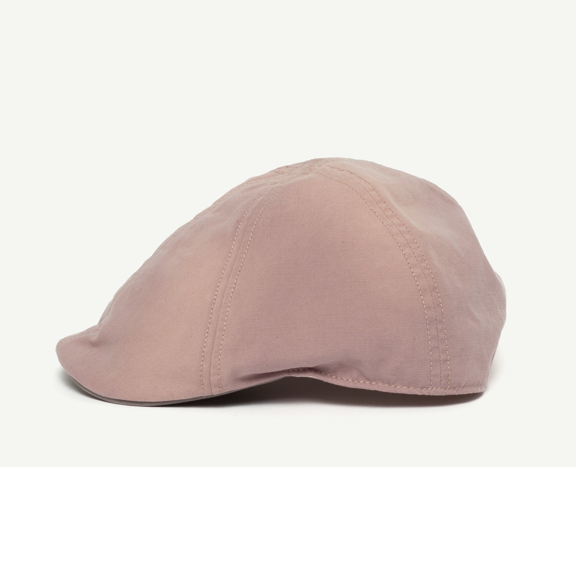 Goorin Bros. top three cotton duckbill ivy flatcap Back label Pink side view