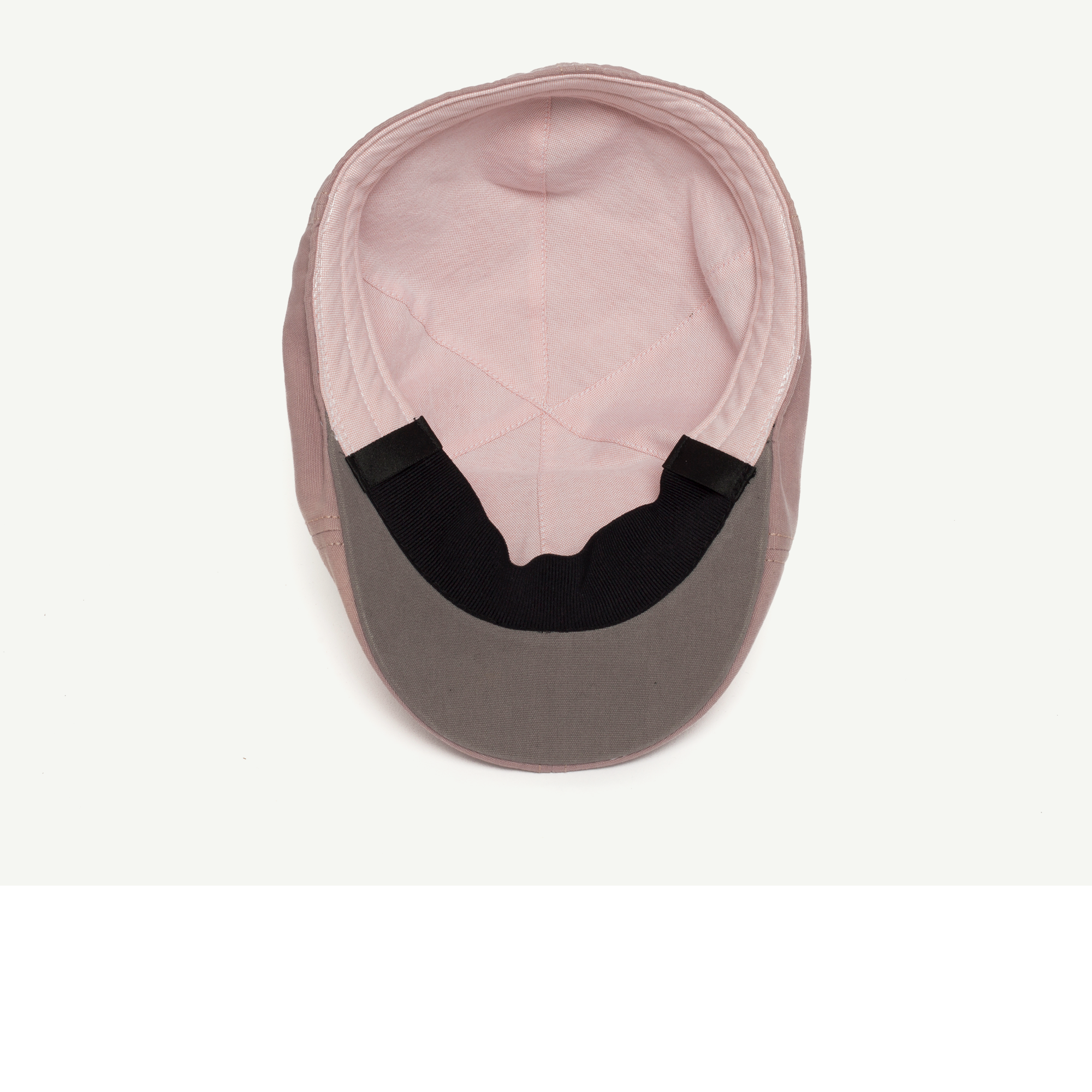Goorin Bros. top three cotton duckbill ivy flatcap Back label Pink under view
