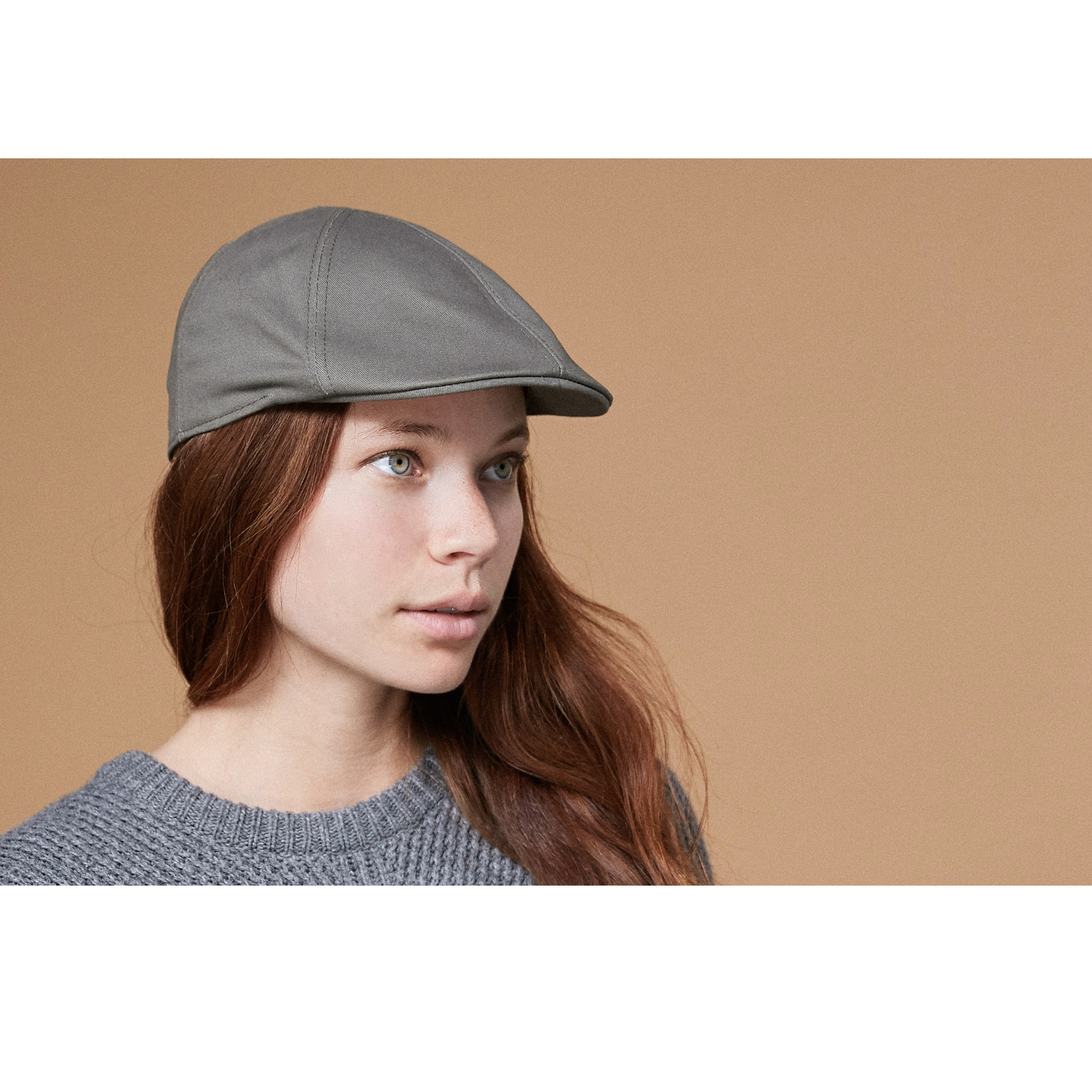 Goorin Bros. the one cotton duckbill ivy flatcap Olive womens styling