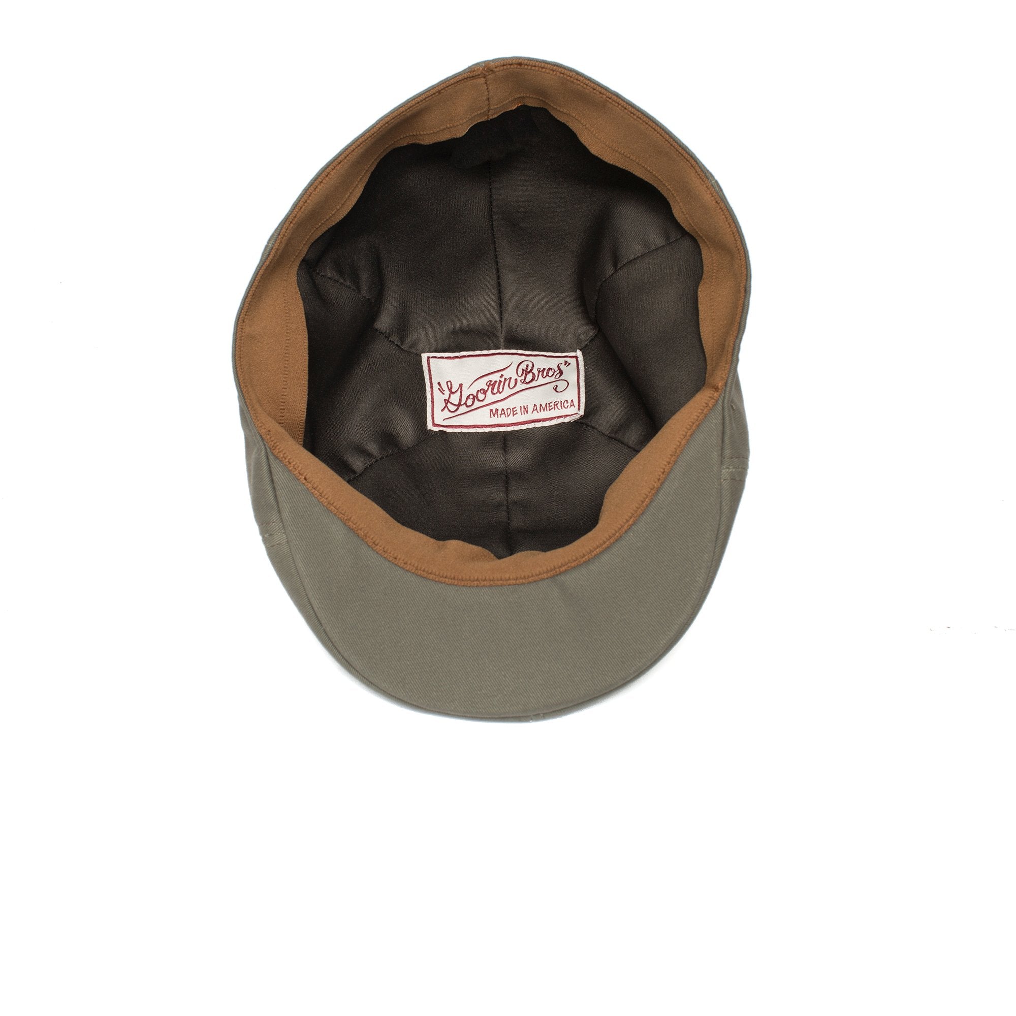 Goorin Bros. the one cotton duckbill ivy flatcap Olive under view