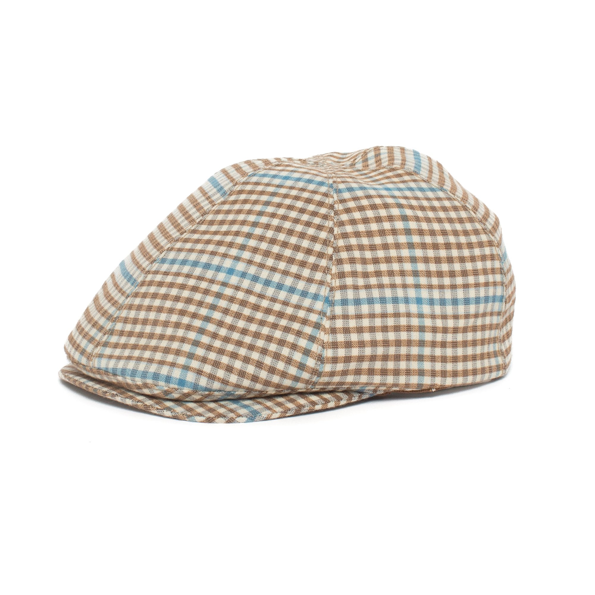 Goorin Bros. woody archer polyester 3 panel ivy flatcap Tan left side view