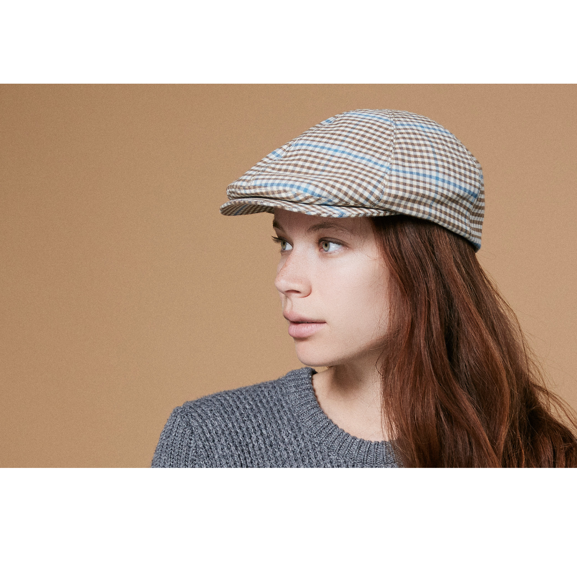 Goorin Bros. woody archer polyester 3 panel ivy flatcap Tan womens styling