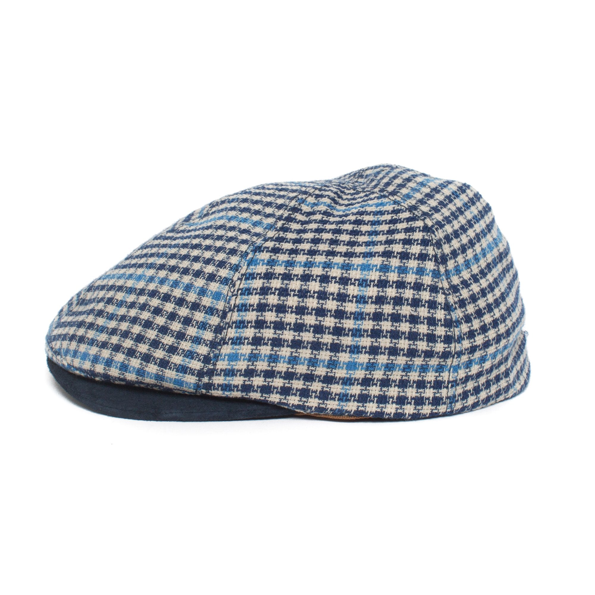 Goorin Bros. jimmy palmer polyester ivy flatcap Blue side view