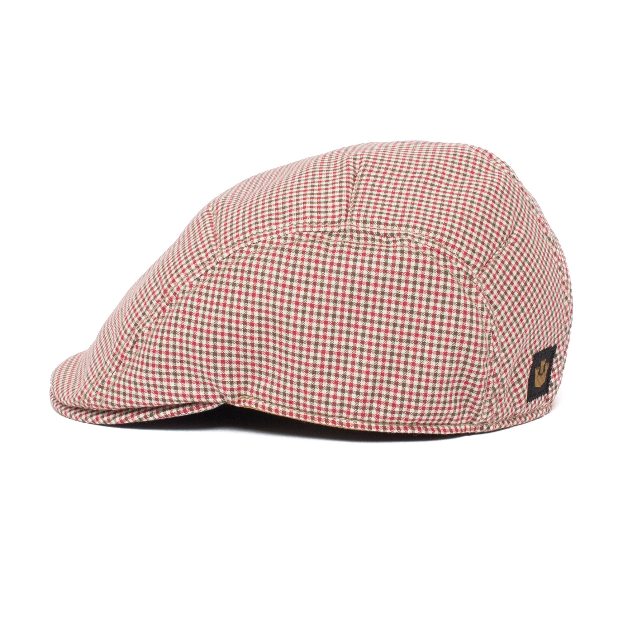 Goorin Bros. the everyday cotton 3 panel ivy flatcap Red side view