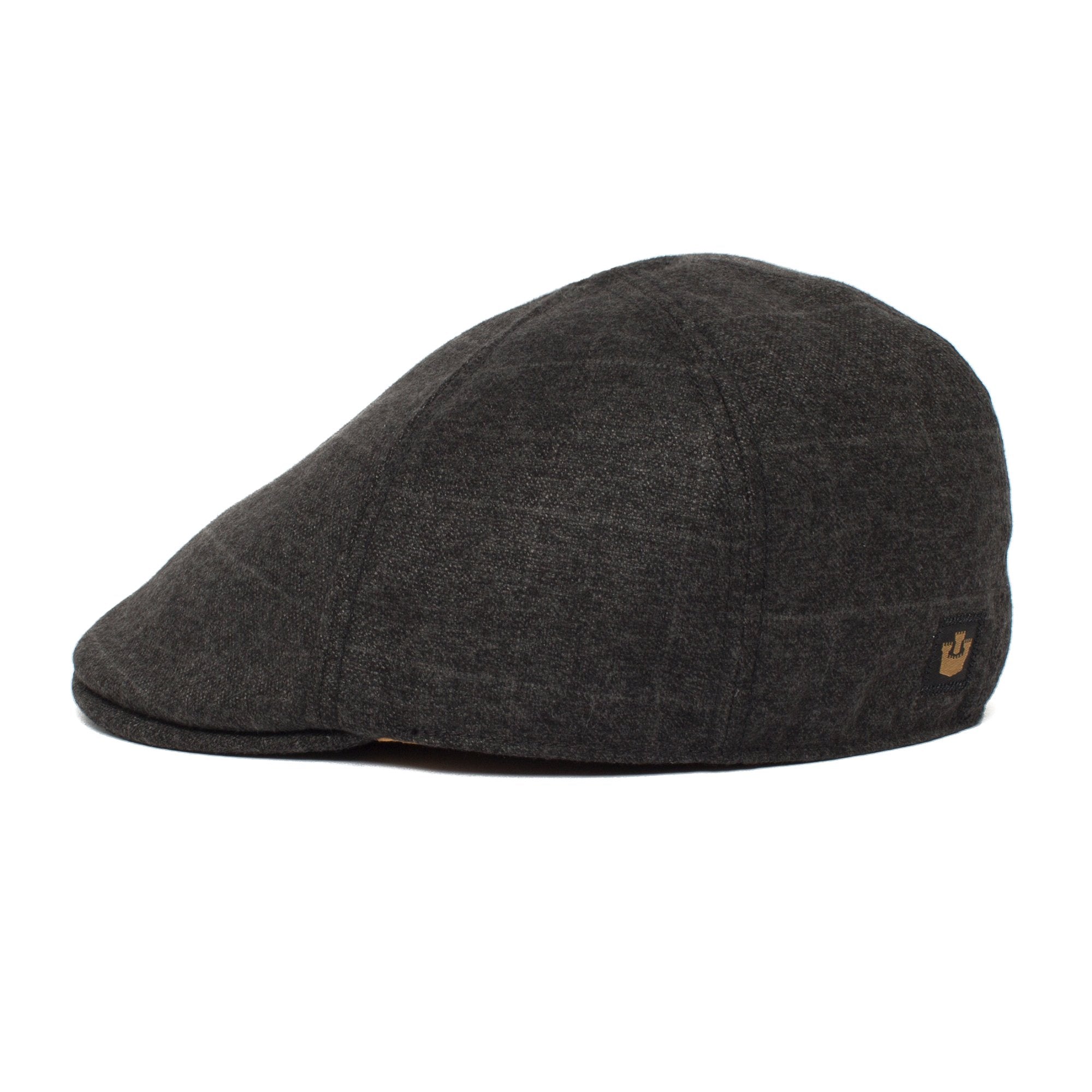 Goorin Bros. the necessity polyester 5 panel ivy flatcap Charcoal side view
