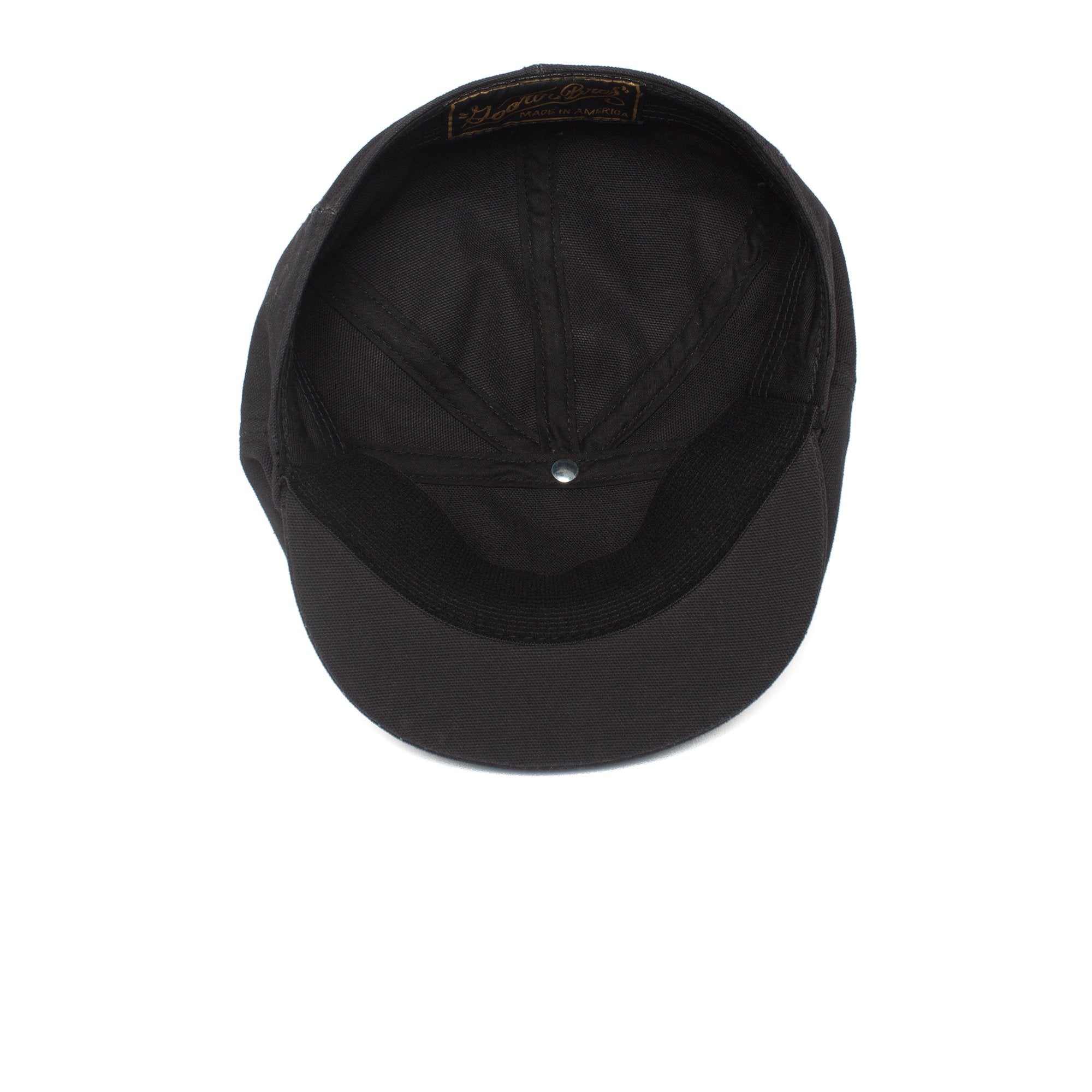 Goorin Bros. brick house cotton ivy flatcap Black under view