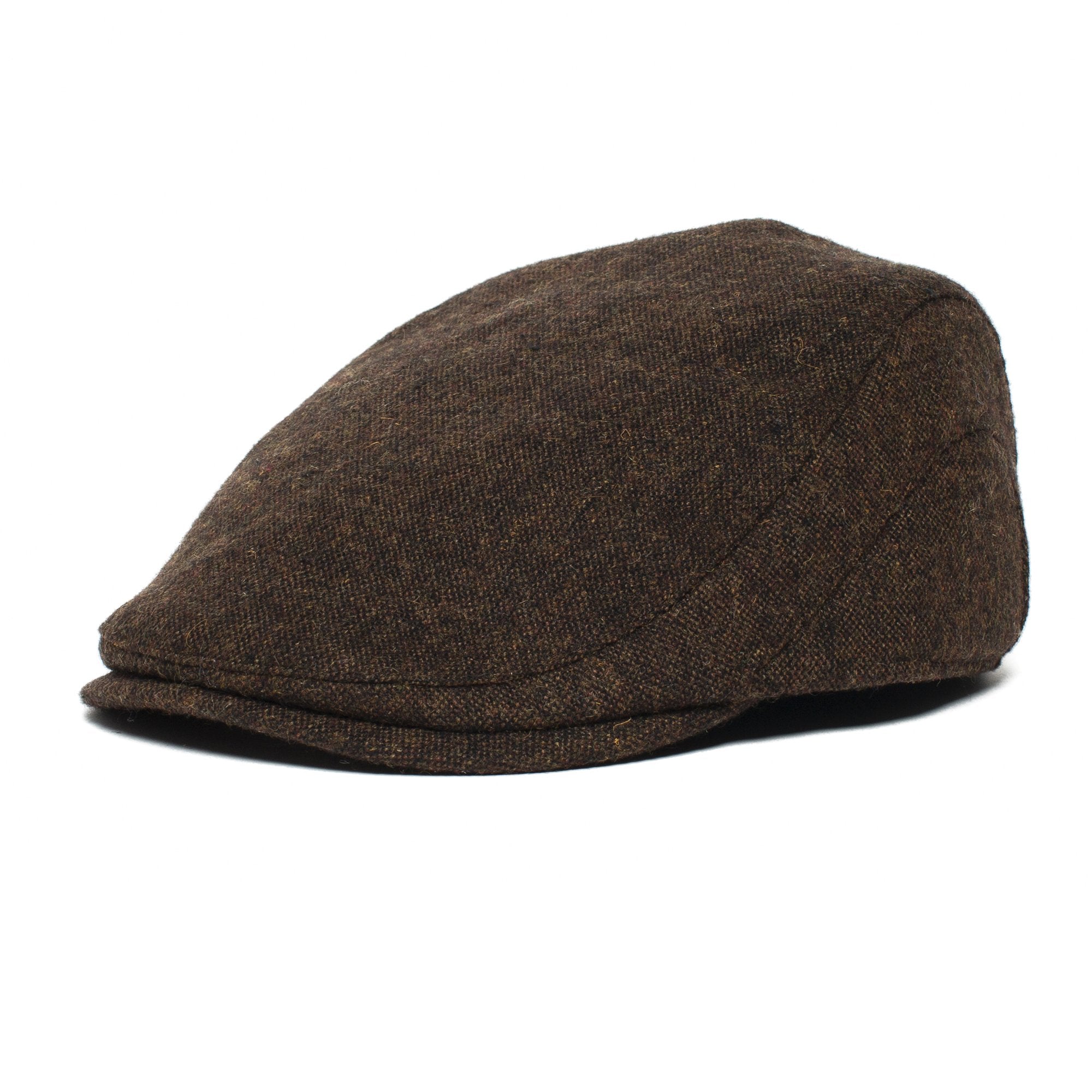 Goorin Bros. out of range polyester low profile ivy flatcap Brown left side view