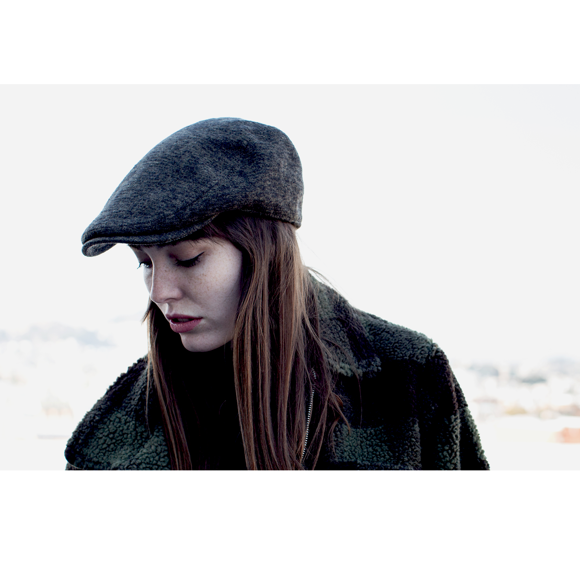 Goorin Bros. out of range polyester low profile ivy flatcap Brown womens styling