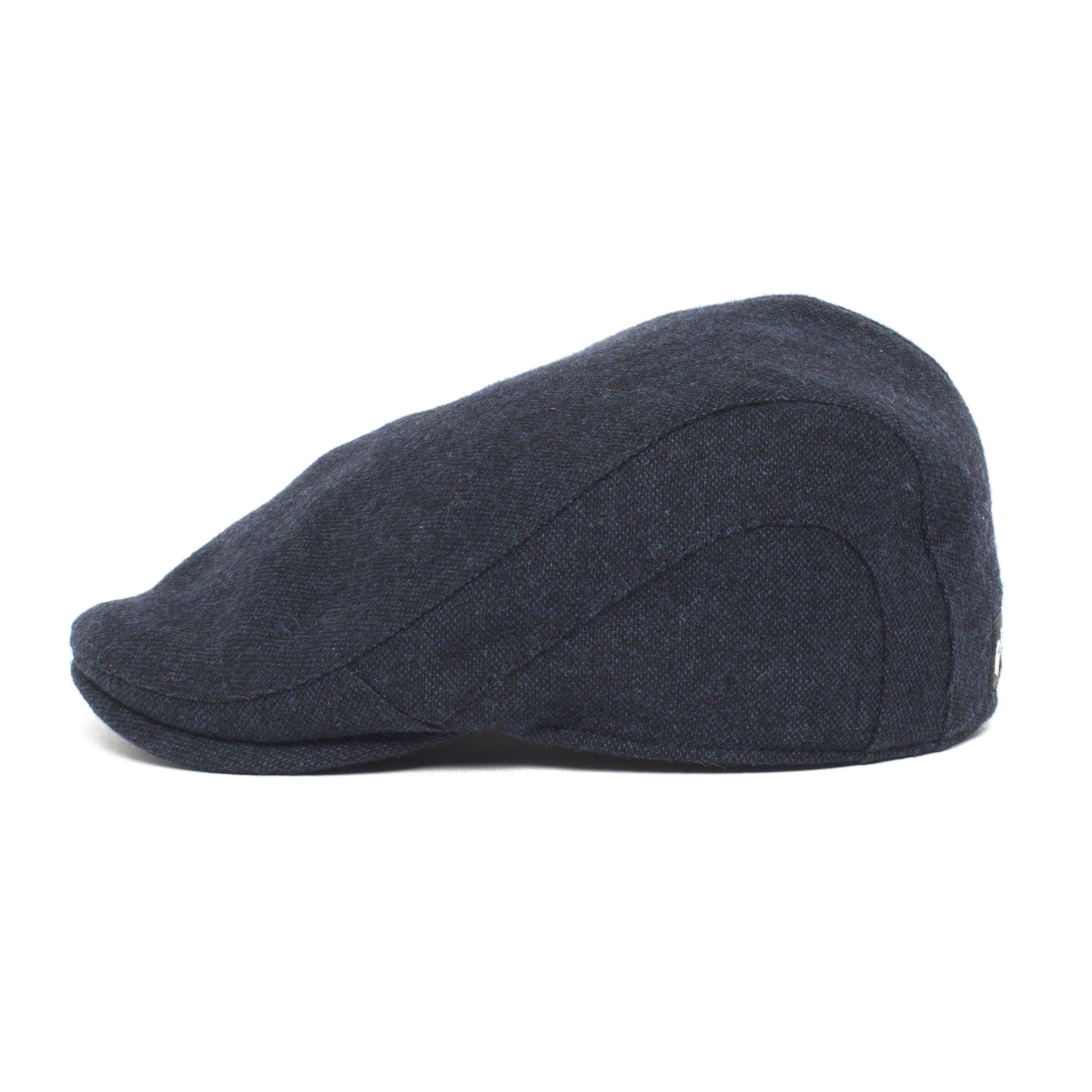 Goorin Bros. out of range polyester low profile ivy flatcap Navy side view