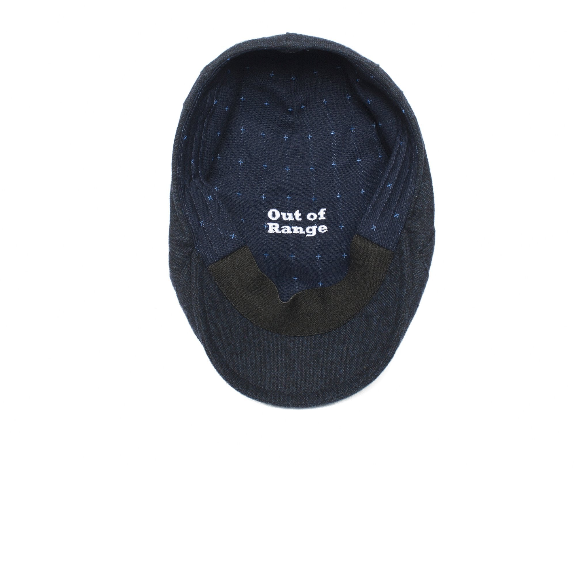 Goorin Bros. out of range polyester low profile ivy flatcap Navy under view